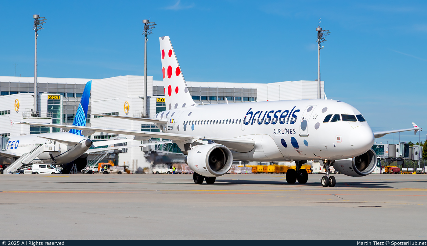 Photo of OO-SSX - Airbus A319-111 operated by Brussels Airlines