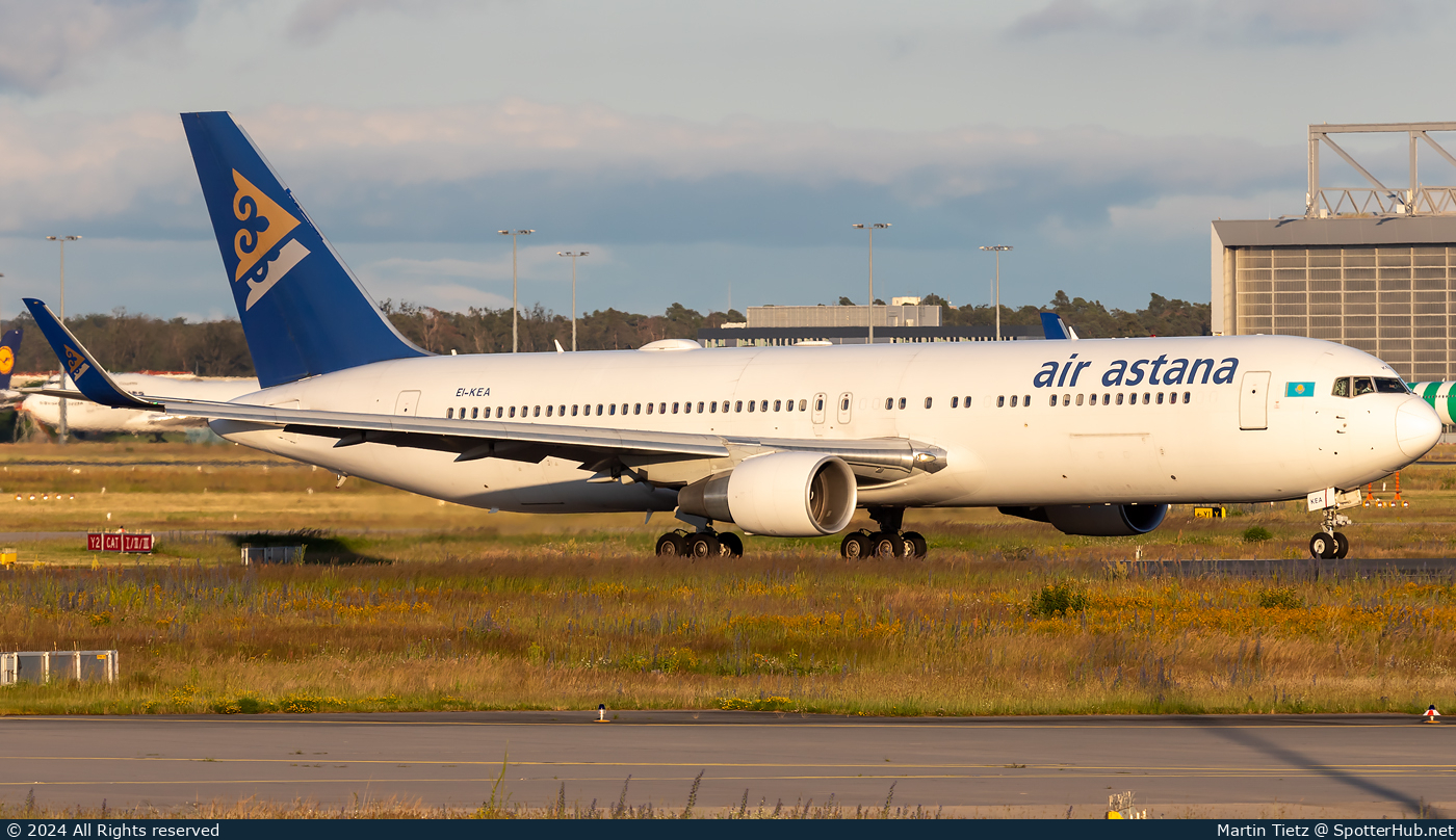 Photo of EI-KEA - Boeing 767-3KY(ER) operated by Air Astana