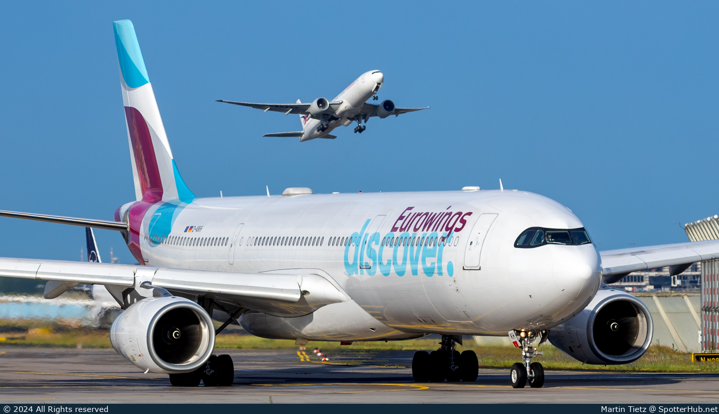 Photo of D-AIKH - Airbus A330-343 operated by Eurowings Discover