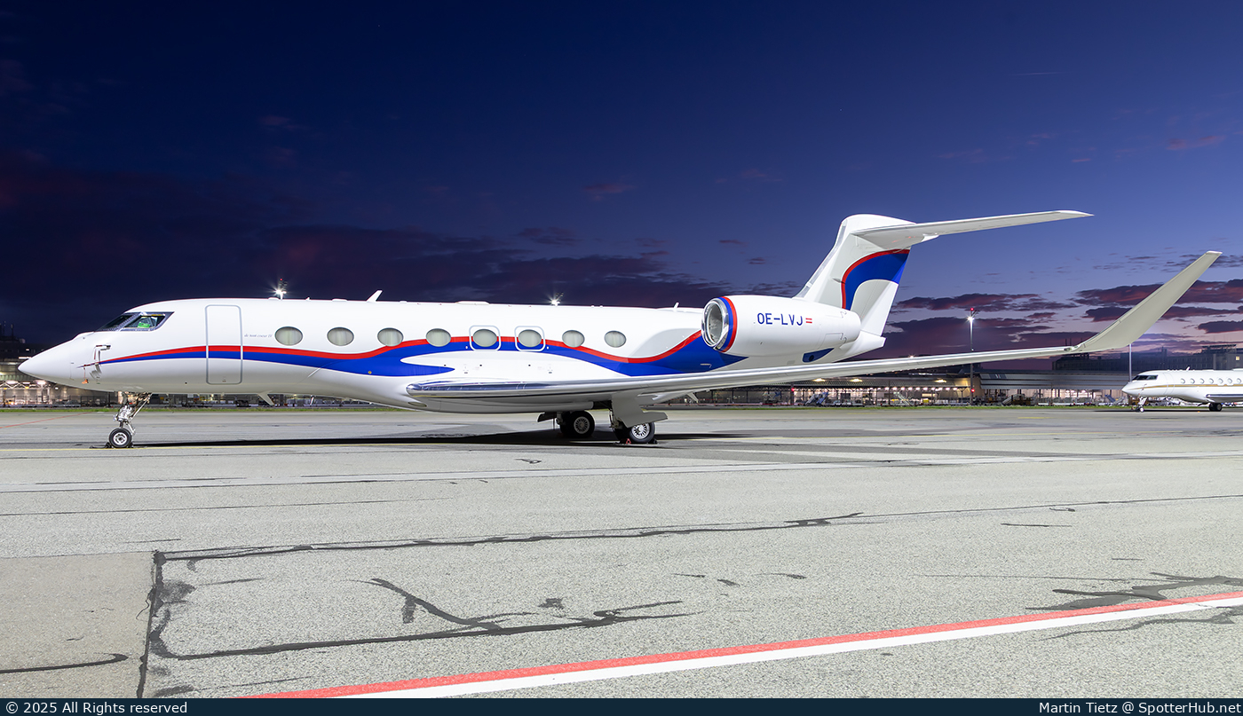 Photo of OE-LVJ - Gulfstream G650 operated by Axis Aviation Austria