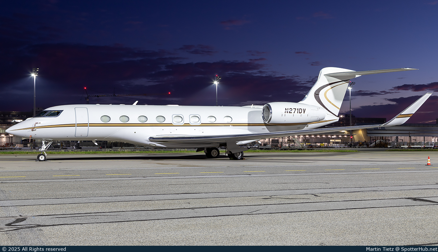 Photo of N271DV - Gulfstream G650ER operated by Solairus Aviation