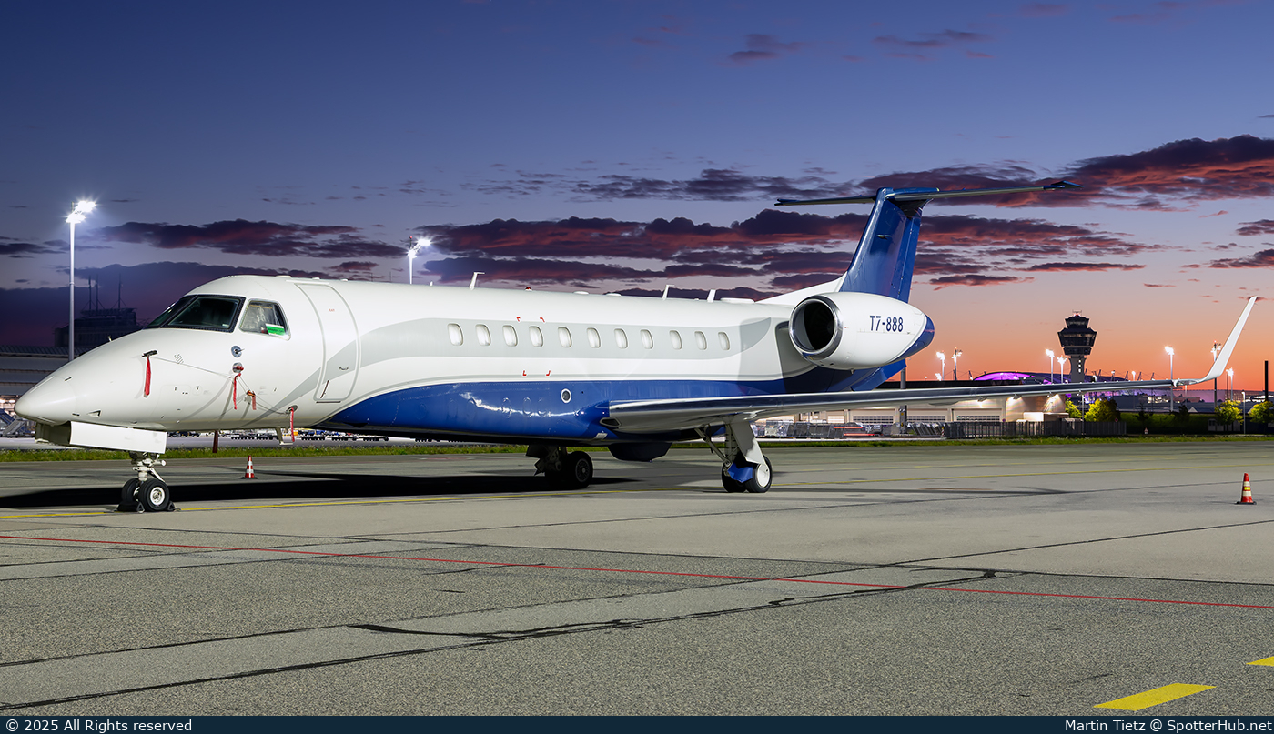 Photo of T7-888 - Embraer Legacy 650 operated by Avcon Jet San Marino