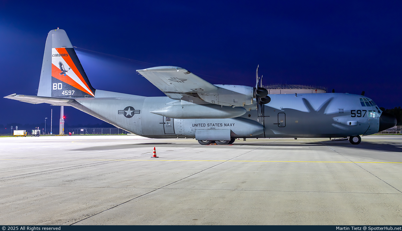 Photo of 164597 - Lockheed C-130T-30 Hercules operated by US Navy
