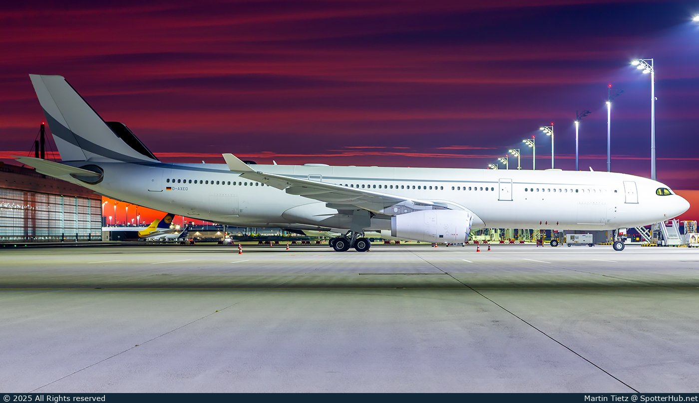 Photo of D-AXEO - Airbus A330-343 operated by K5 Aviation
