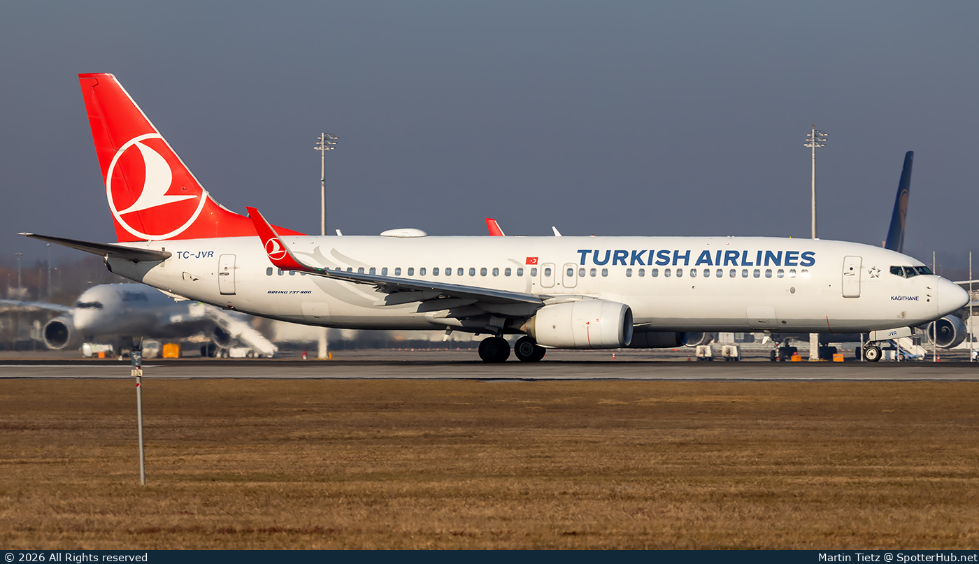 Photo of TC-JVR - Boeing 737-8F2 operated by Turkish Airlines