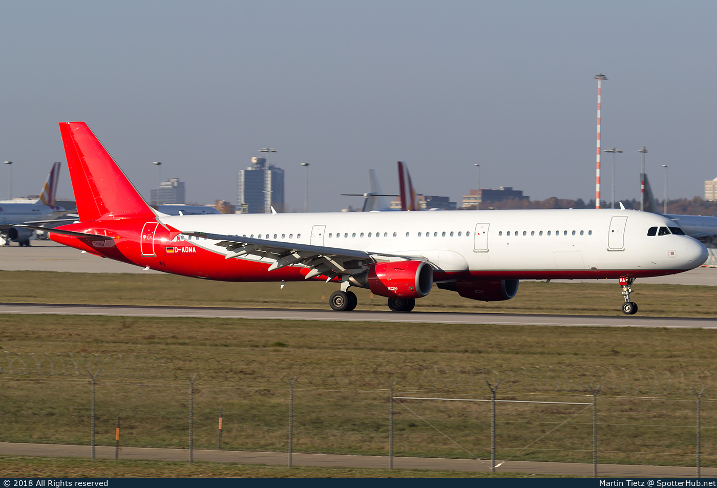 Photo of D-AGMA - Airbus A321-211 operated by Germania