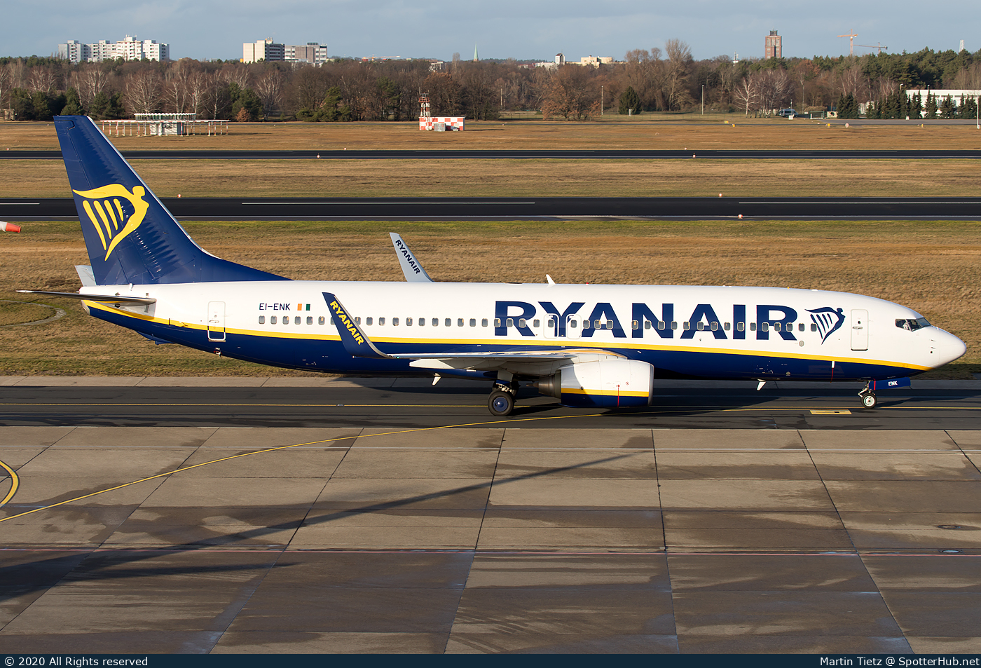 Photo of EI-ENK - Boeing 737-8AS operated by Ryanair