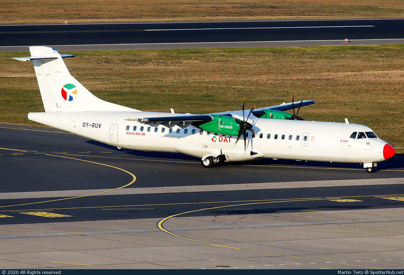 Photo of OY-RUV - ATR 72-600 operated by DAT Danish Air Transport