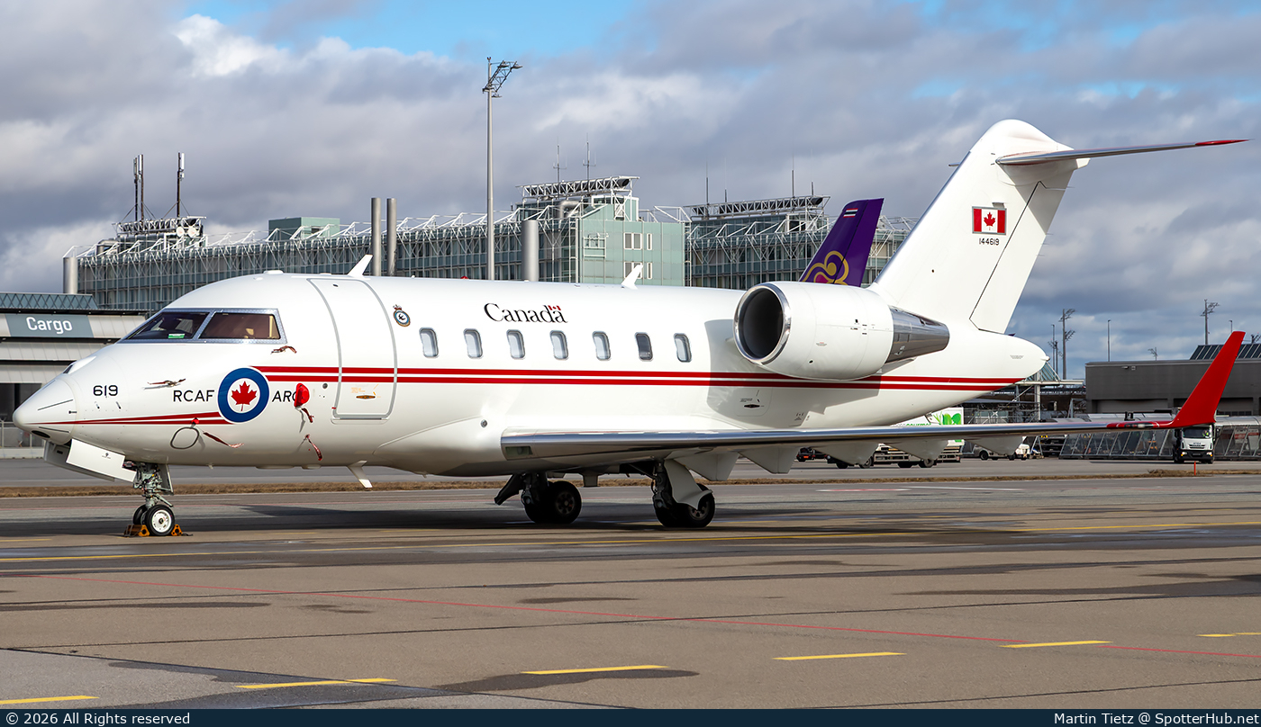 Photo of 144619 - Bombardier CC-144D Challenger operated by Royal Canadian Air Force