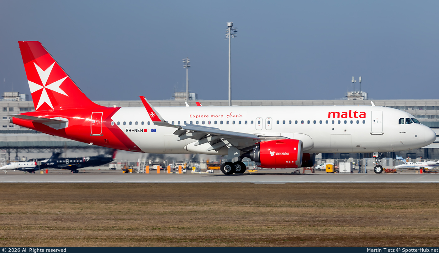 Photo of 9H-NEH - Airbus A320-251N operated by KM Malta Airlines