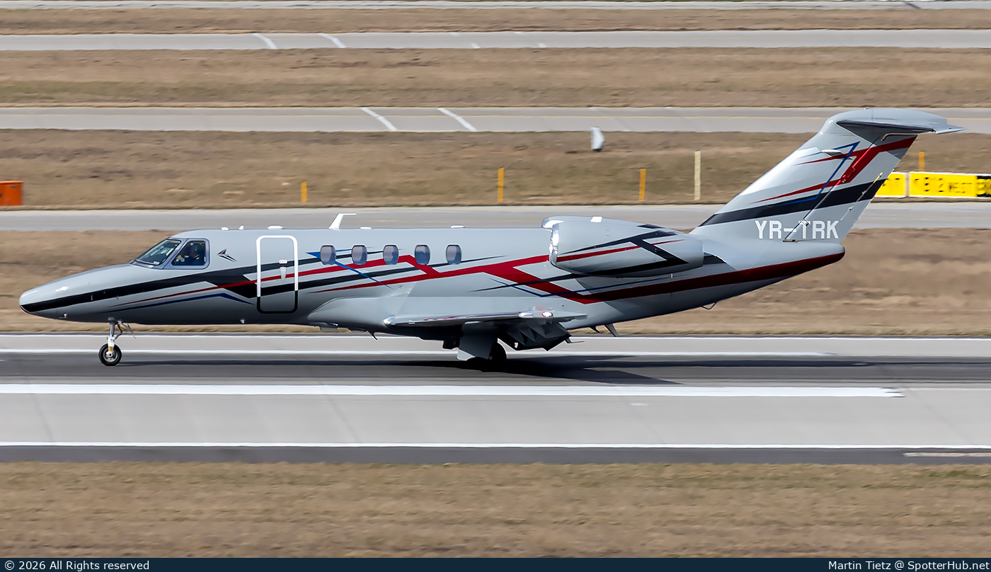 Photo of YR-TRK - Cessna 525C CitationJet CJ4 operated by Toyo Aviation