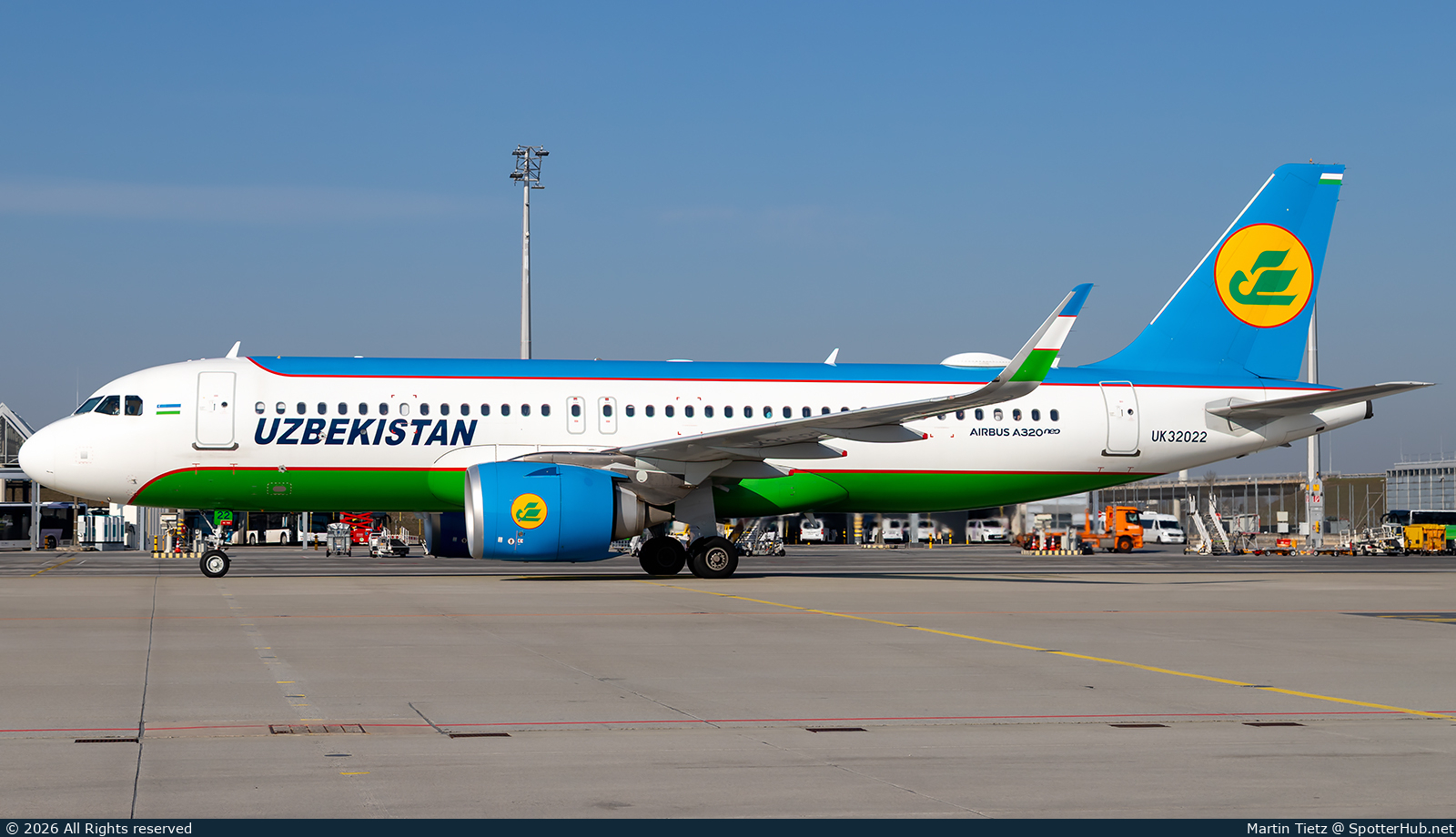 Photo of UK32022 - Airbus A320-251N operated by Uzbekistan Airways