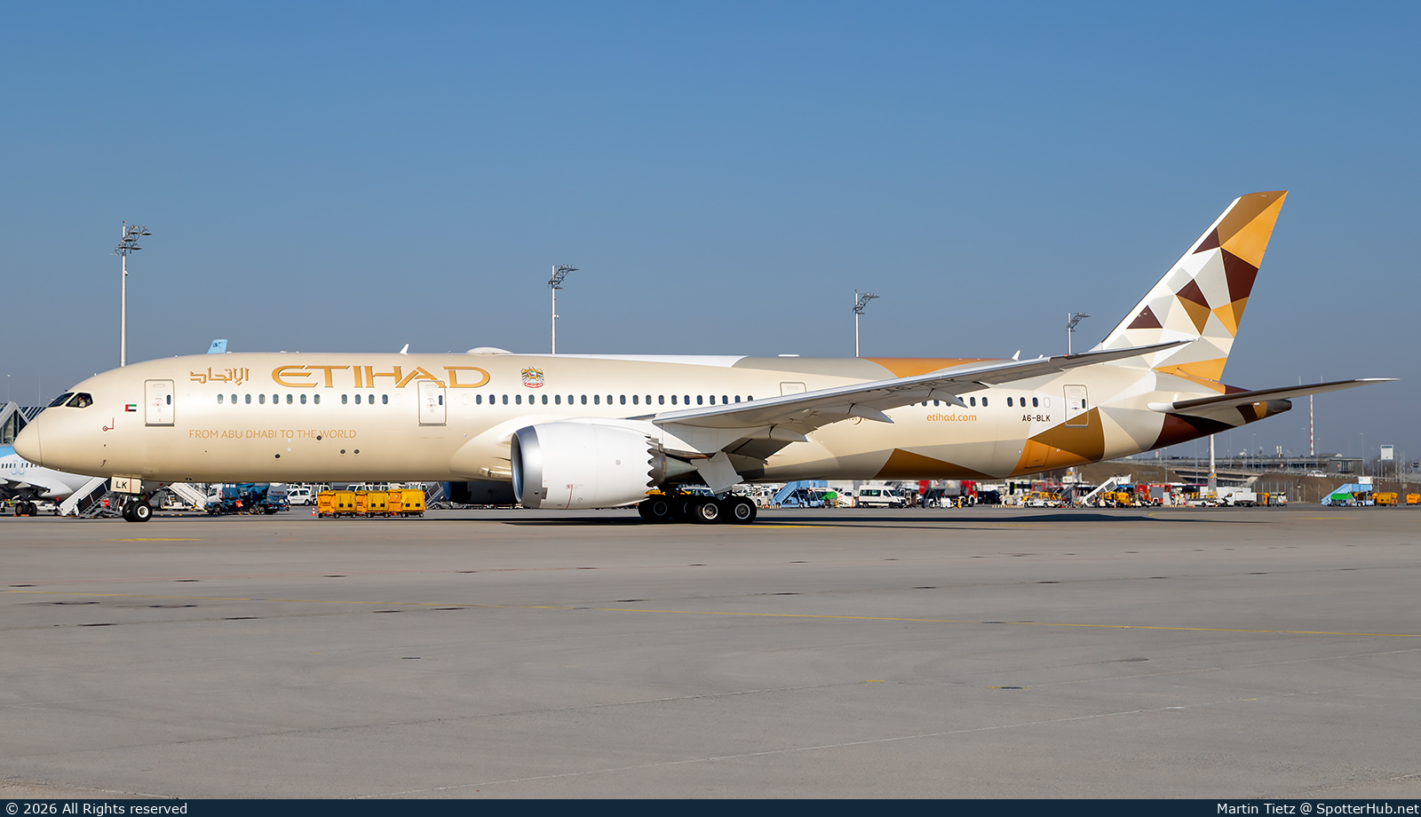 Photo of A6-BLK - Boeing 787-9 Dreamliner operated by Etihad Airways