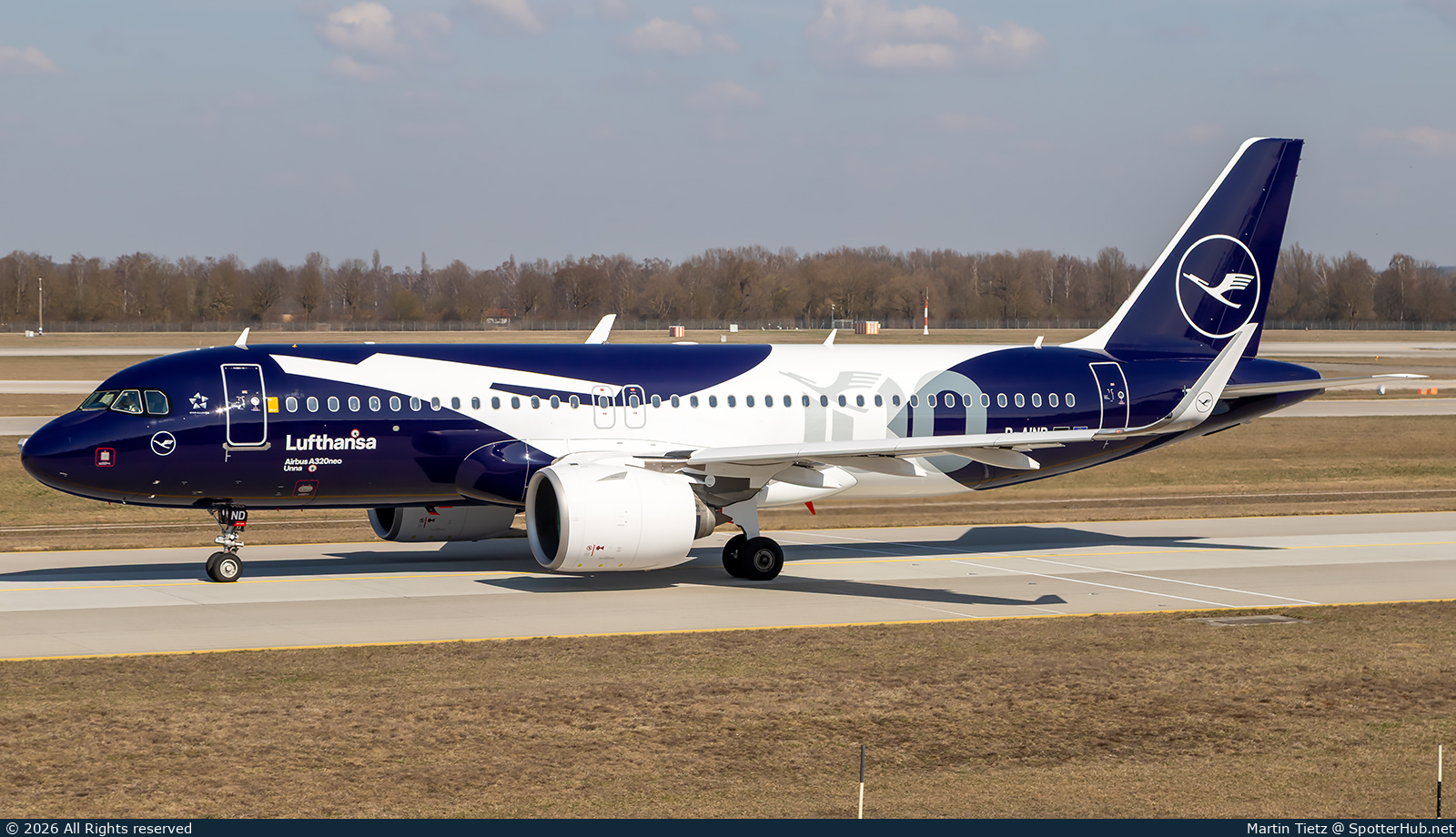 Photo of D-AIND - Airbus A320-271N operated by Lufthansa