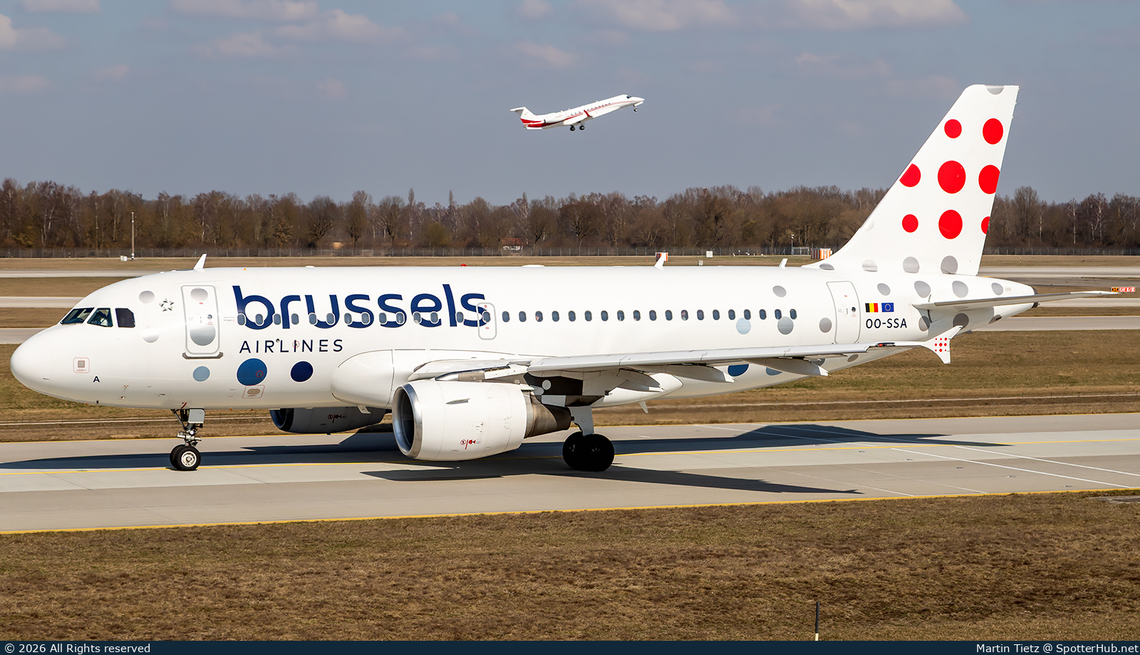 Photo of OO-SSA - Airbus A319-111 operated by Brussels Airlines