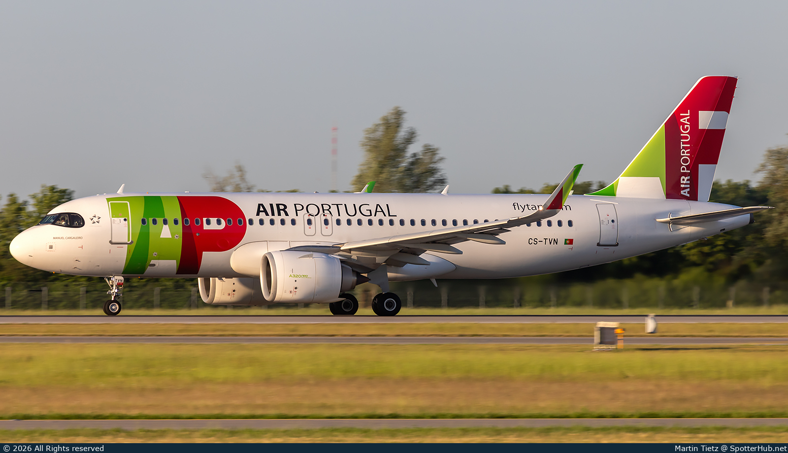 Photo of CS-TVN - Airbus A320-251N operated by TAP Air Portugal