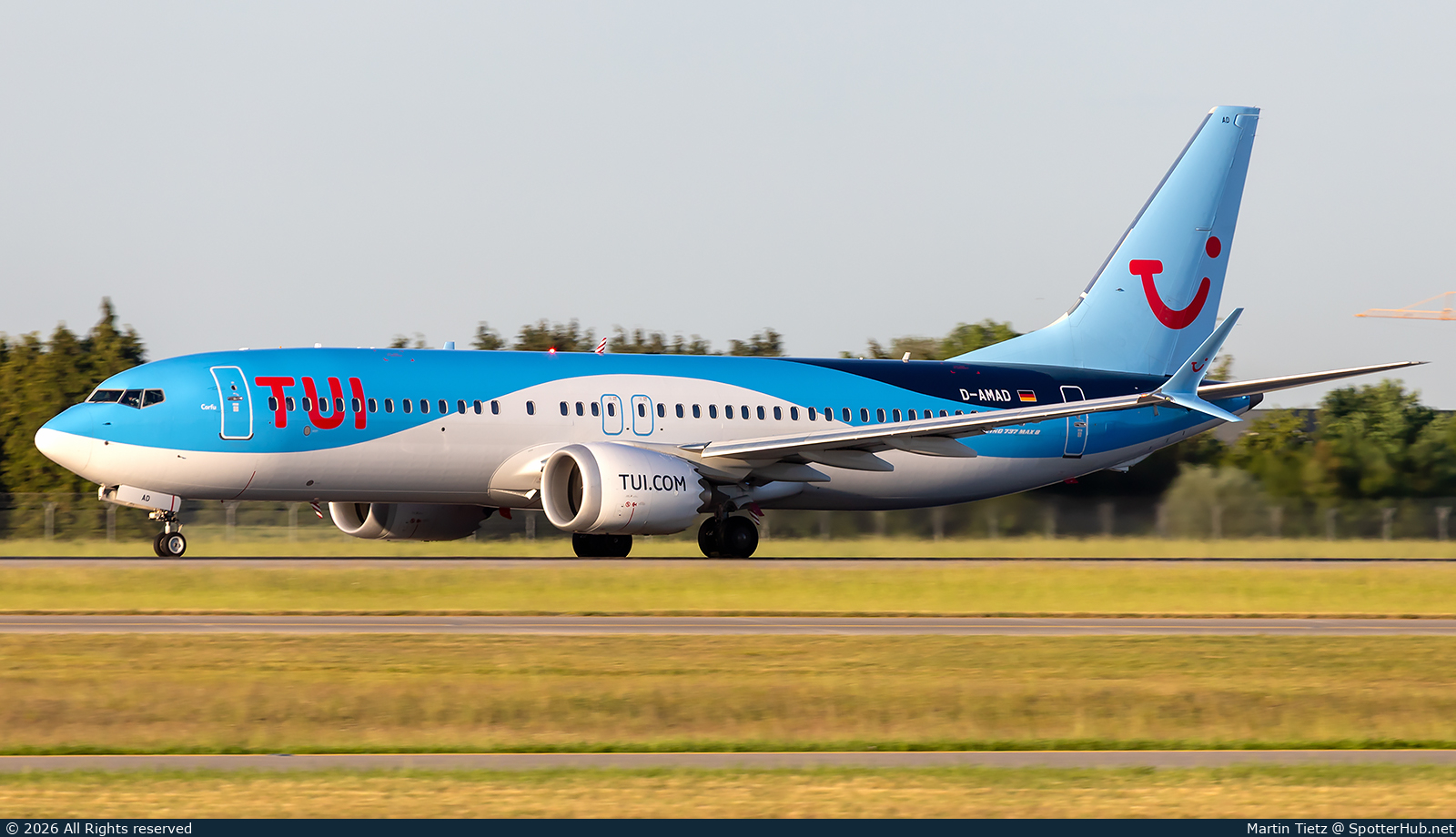 Photo of D-AMAD - Boeing 737 MAX 8 operated by TUIfly