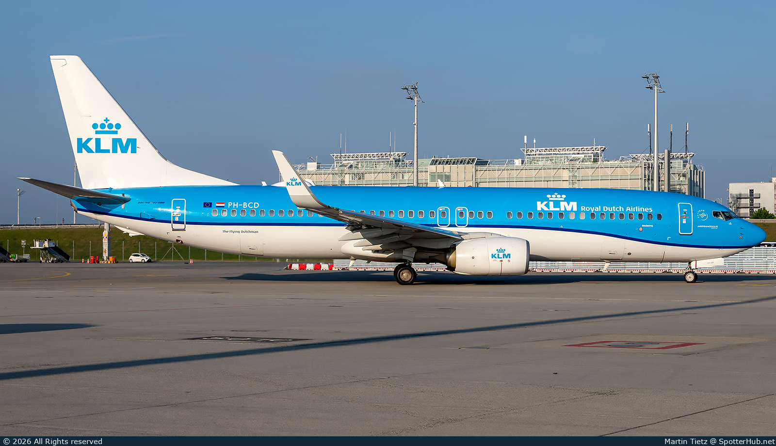 Photo of PH-BCD - Boeing 737-8K2 operated by KLM Royal Dutch Airlines