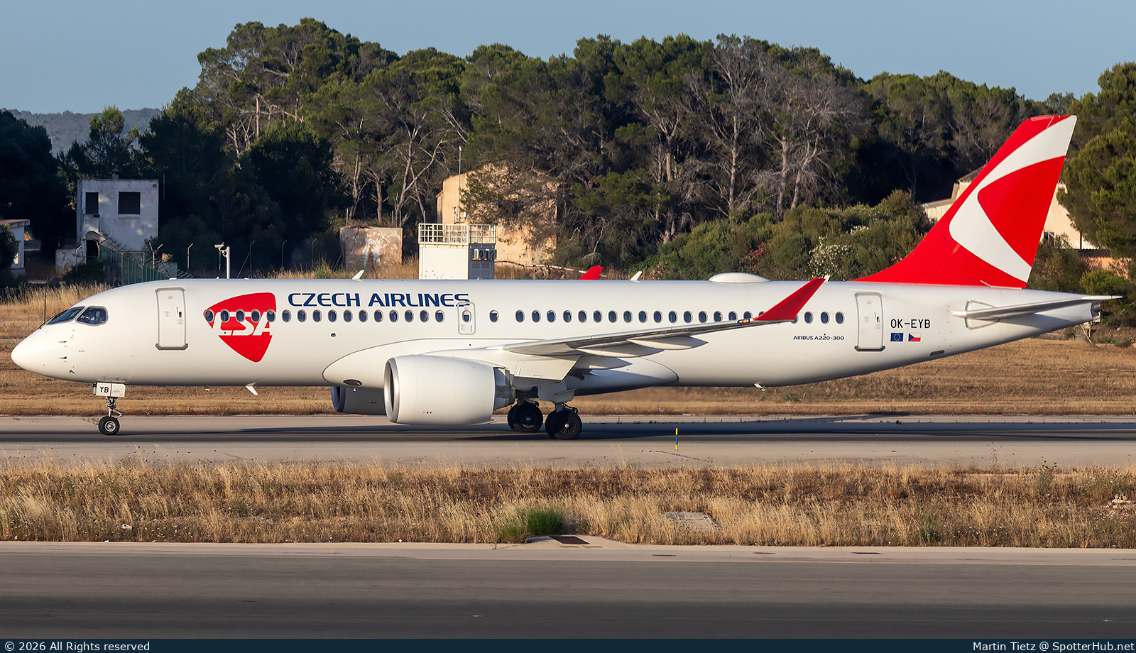 Photo of OK-EYB - Airbus A220-300 operated by CSA Czech Airlines (opb SmartWings)