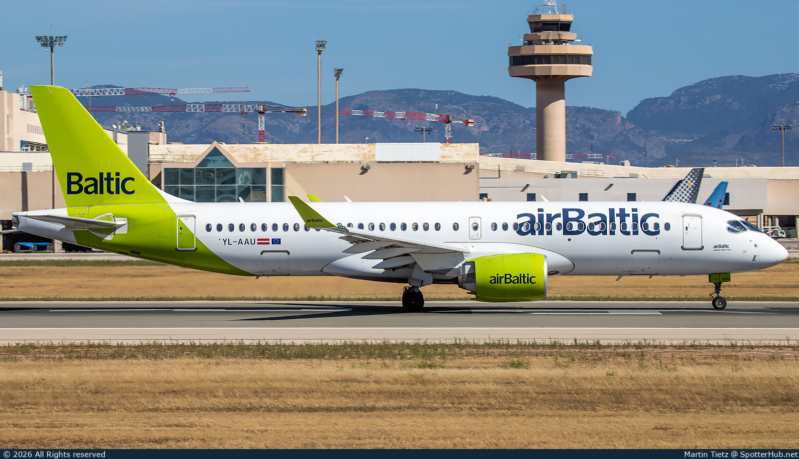 Photo of YL-AAU - Airbus A220-300 operated by airBaltic