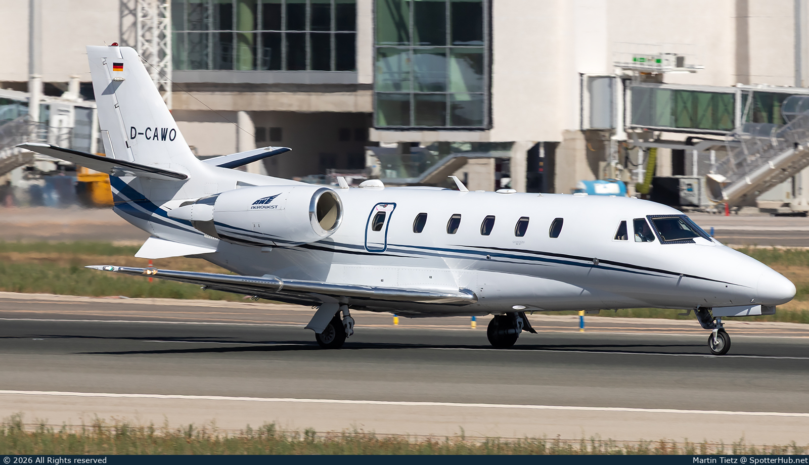 Photo of D-CAWO - Cessna 560XL Citation XLS+ operated by Aerowest