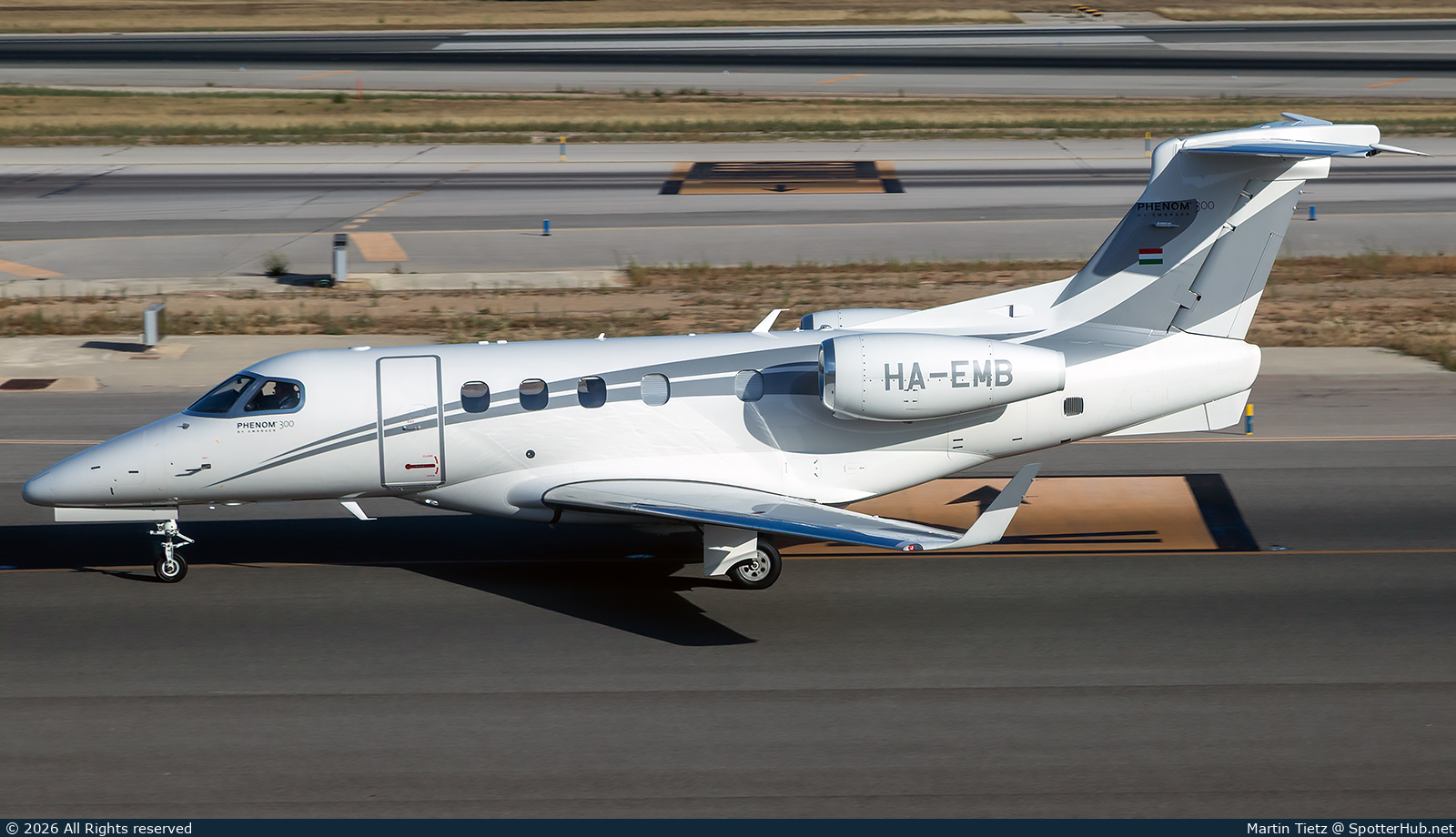 Photo of HA-EMB - Embraer Phenom 300 operated by Fly-Coop