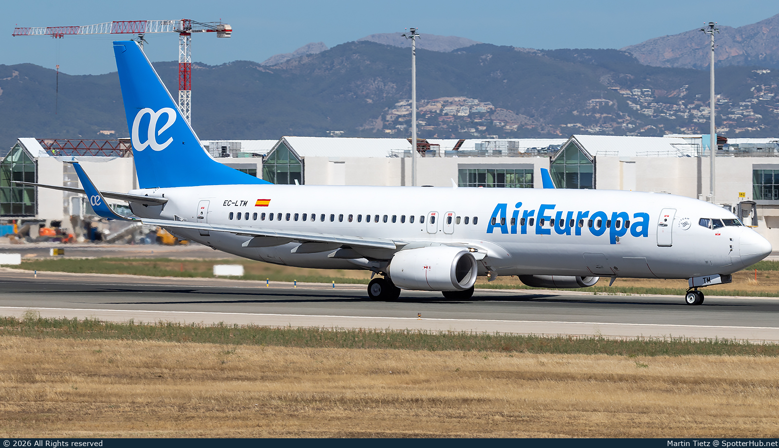 Photo of EC-LTM - Boeing 737-85P operated by Air Europa