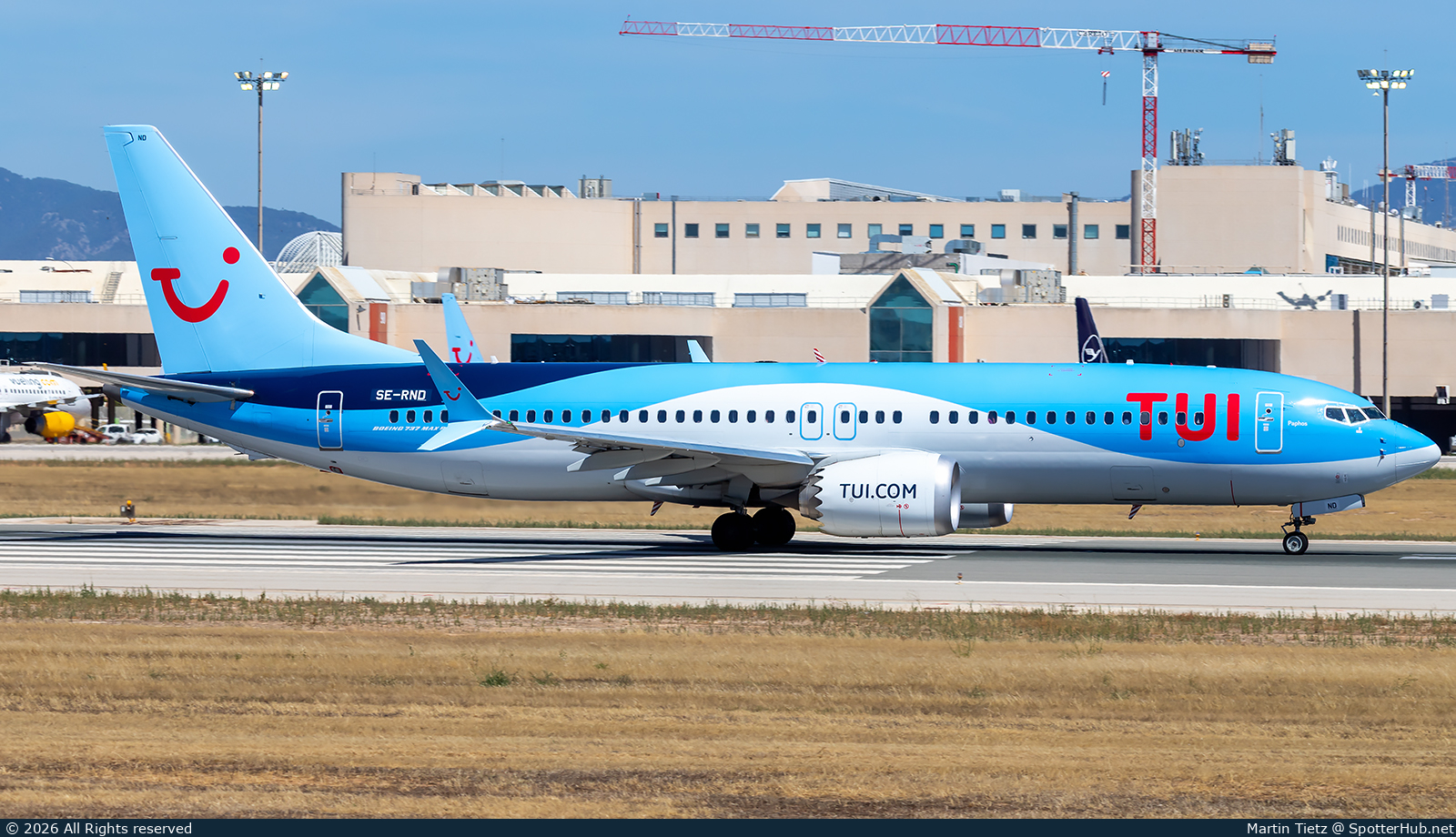Photo of SE-RND - Boeing 737 MAX 8 operated by TUIfly Nordic