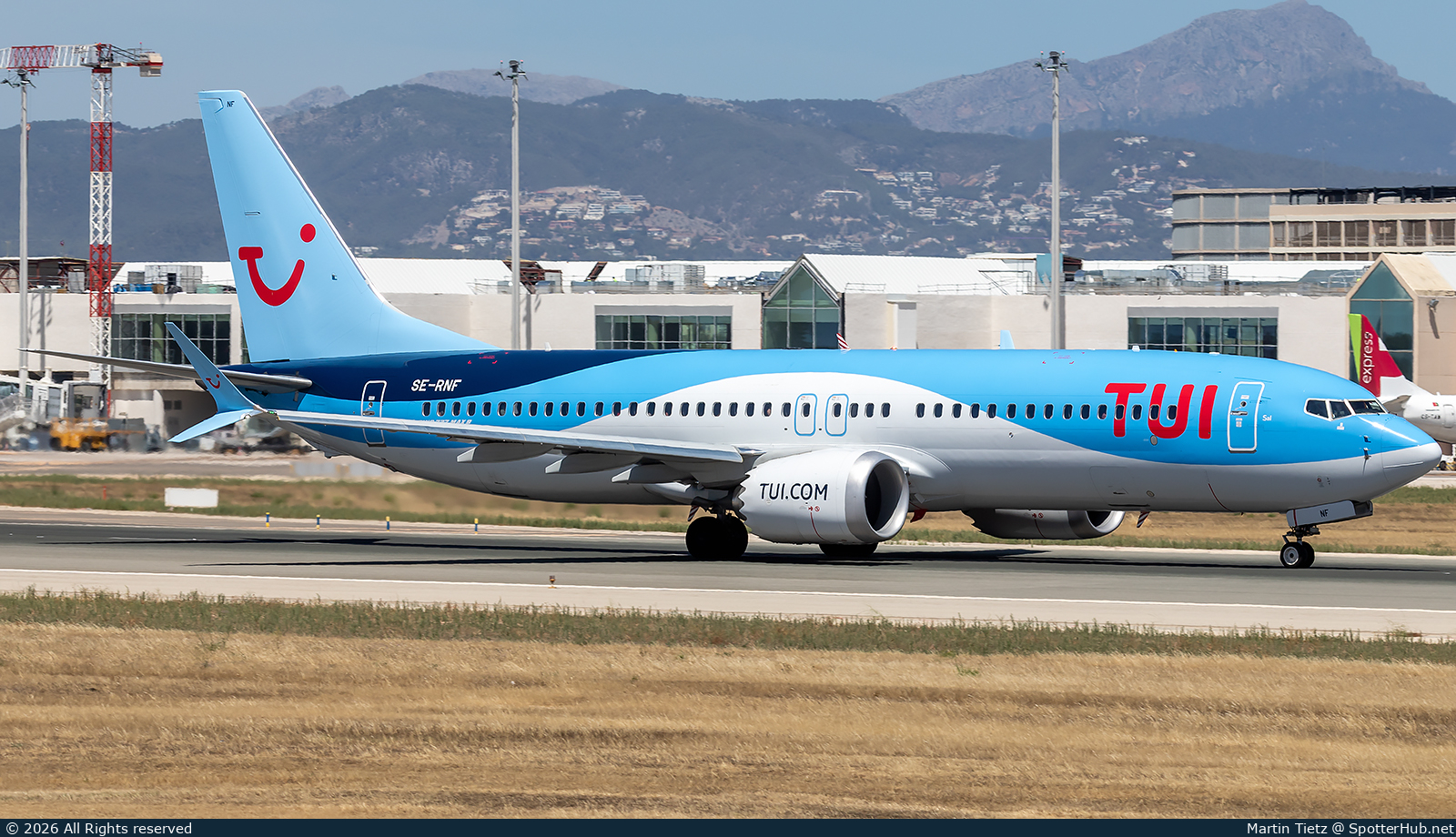 Photo of SE-RNF - Boeing 737 MAX 8 operated by TUIfly Nordic