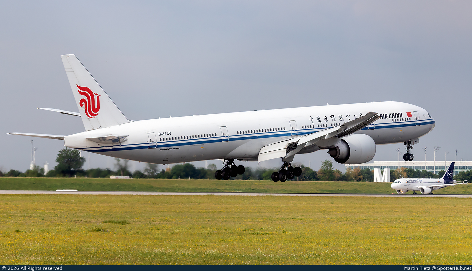 Photo of B-1430 - Boeing 777-39L(ER) operated by Air China
