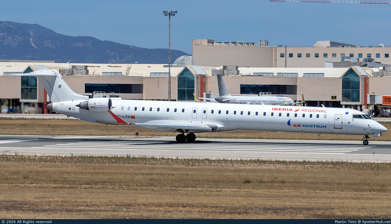Photo of EC-LPN - Bombardier CRJ-1000 operated by Iberia Regional (opb Air Nostrum)