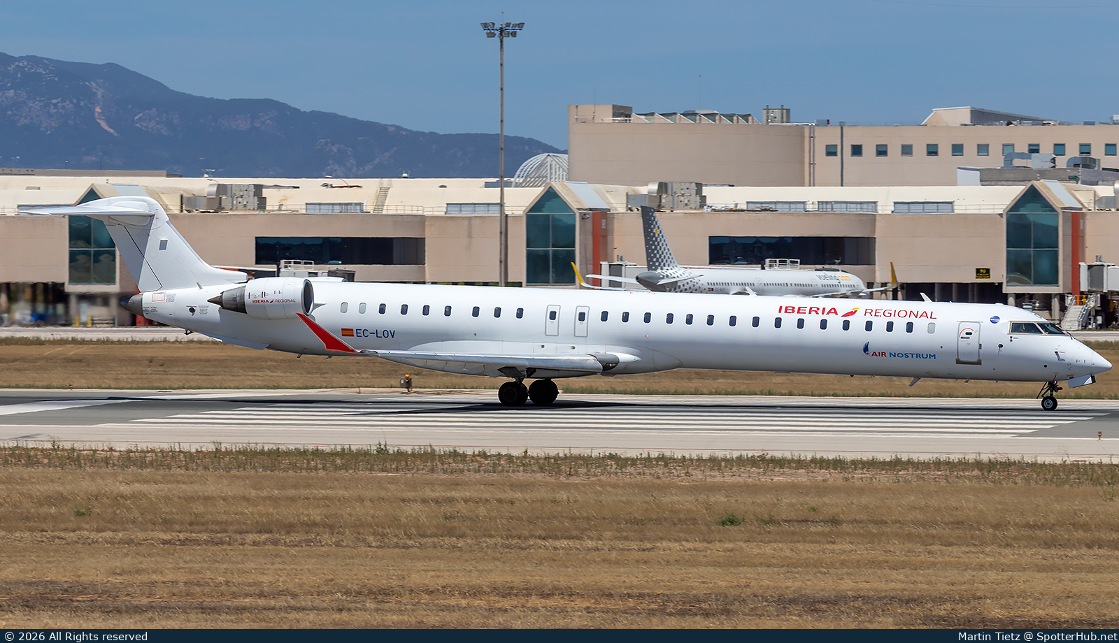 Photo of EC-LOV - Bombardier CRJ-1000 operated by Iberia Regional (opb Air Nostrum)