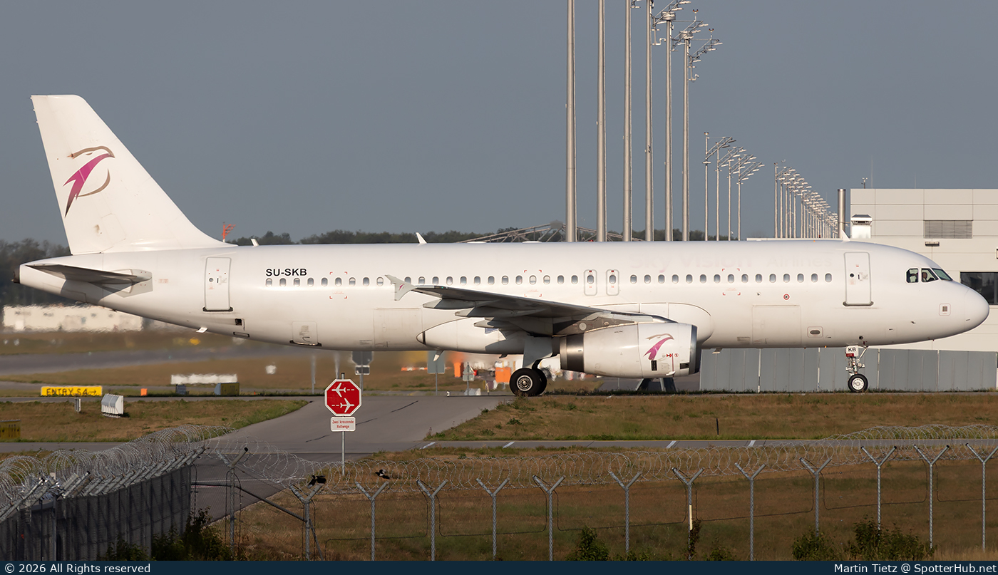 Photo of SU-SKB - Airbus A320-232 operated by Sky Vision Airlines
