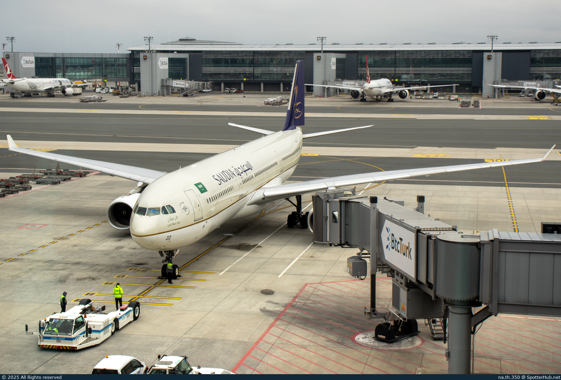 Photo of HZ-AQ22 - Airbus A330-343 operated by Saudia