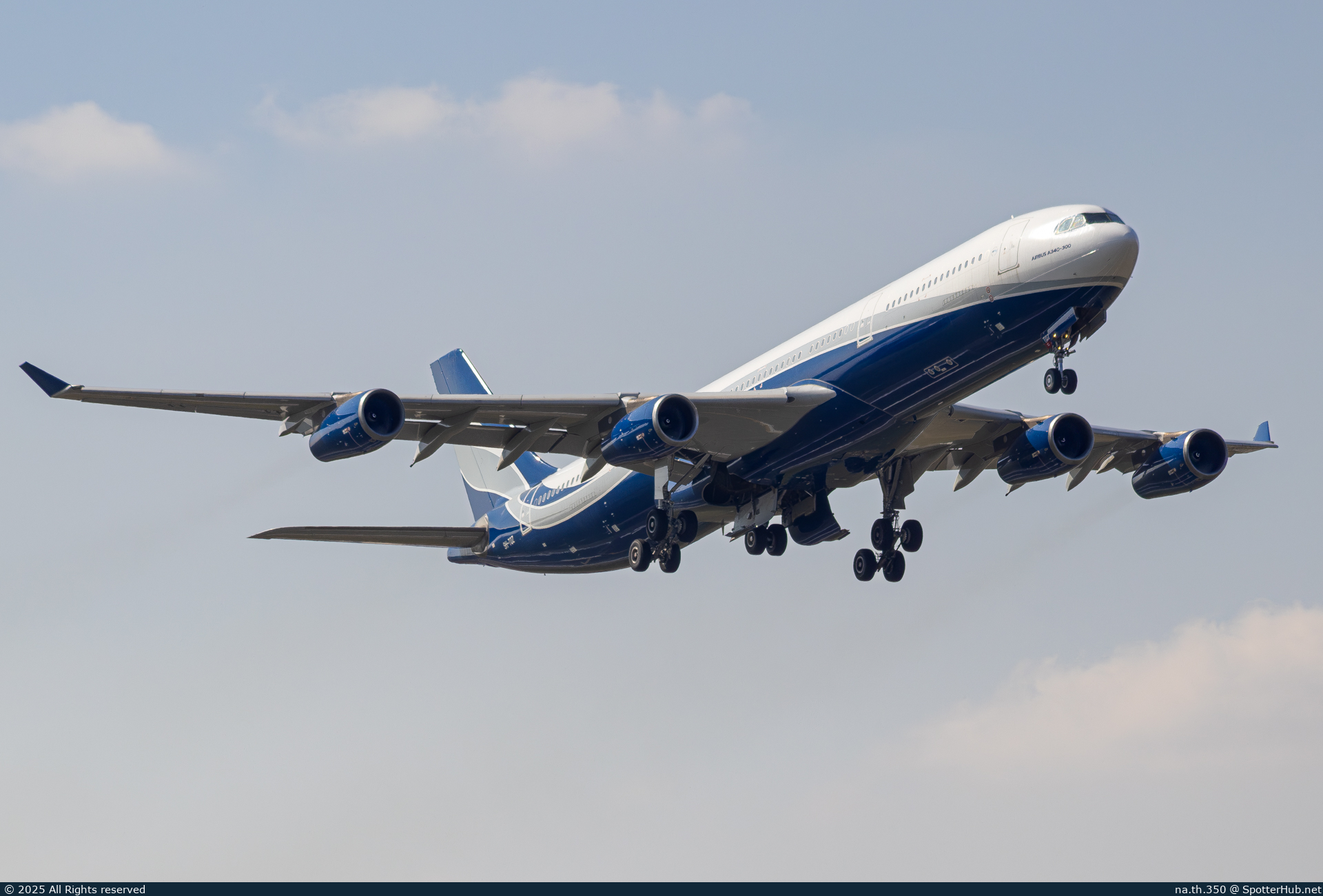 Photo of 9H-TQZ - Airbus A340-313 operated by Hi Fly Malta