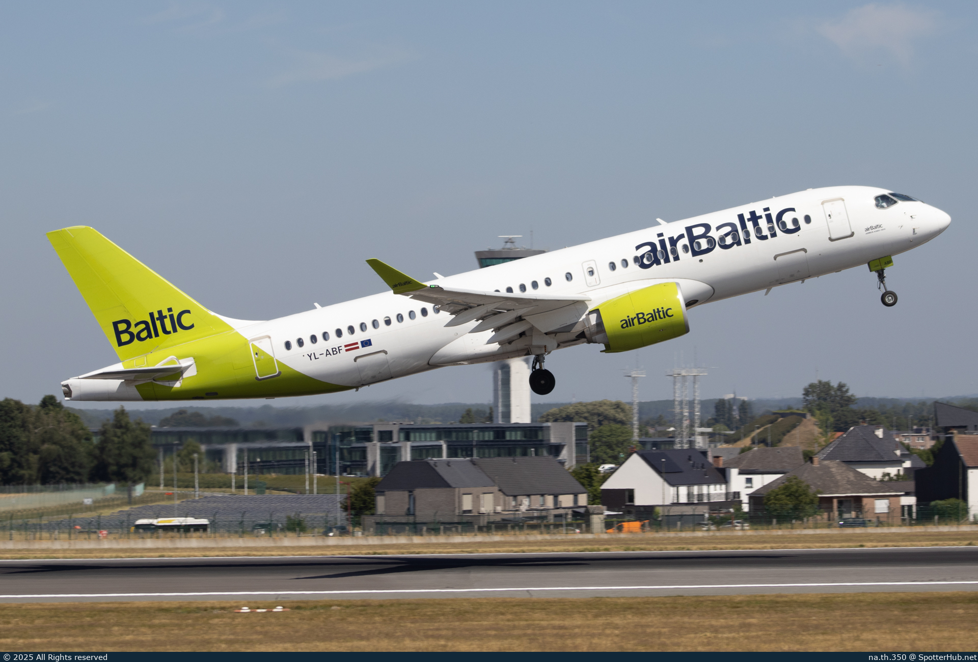 Photo of YL-ABF - Airbus A220-300 operated by airBaltic
