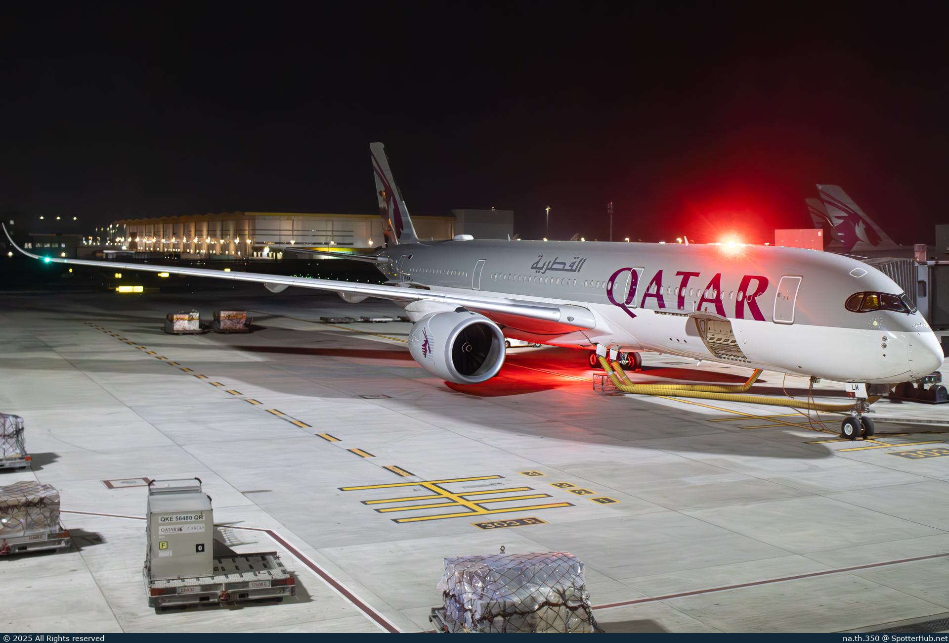 Photo of A7-ALM - Airbus A350-941 operated by Qatar Airways