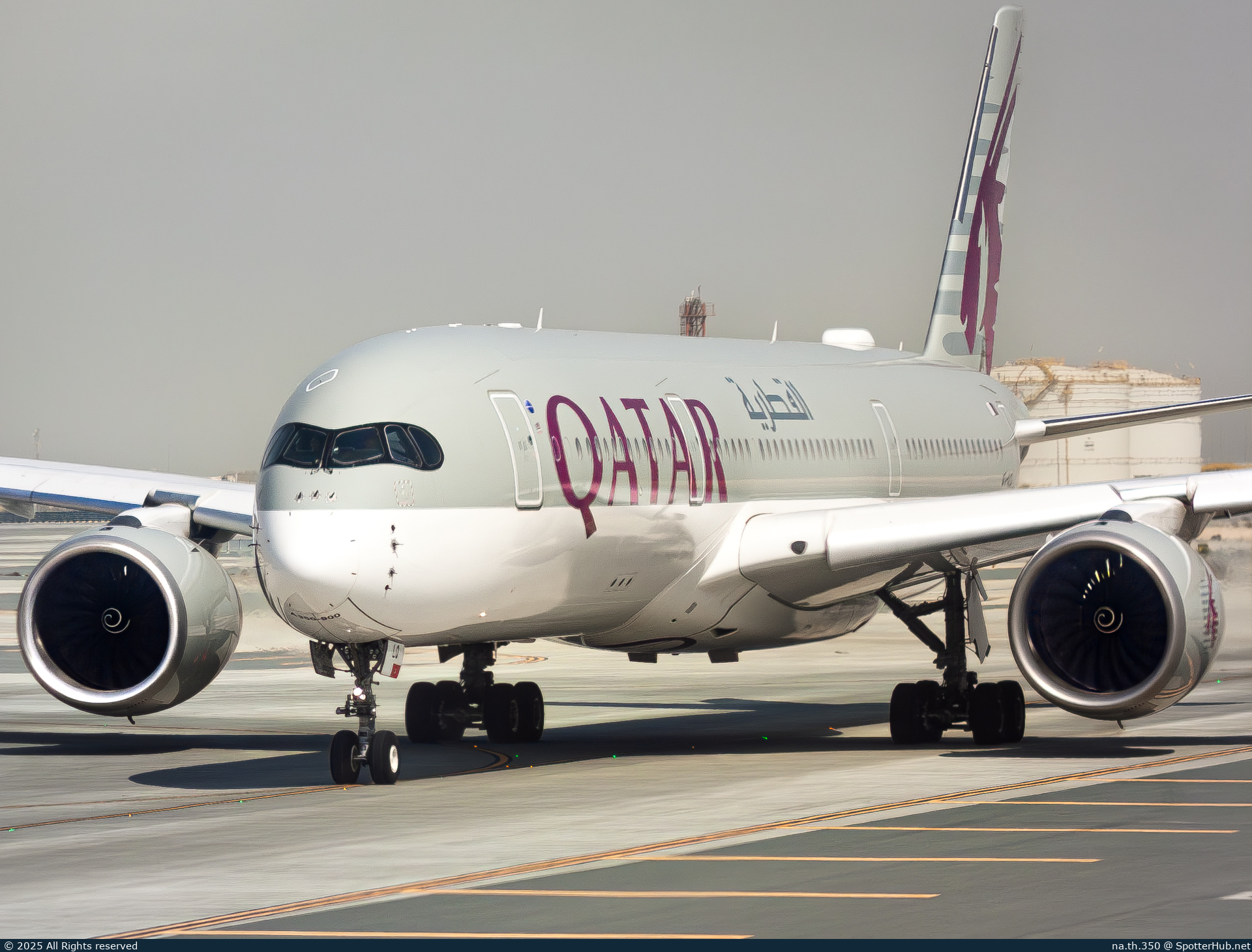 Photo of A7-ALQ - Airbus A350-941 operated by Qatar Airways