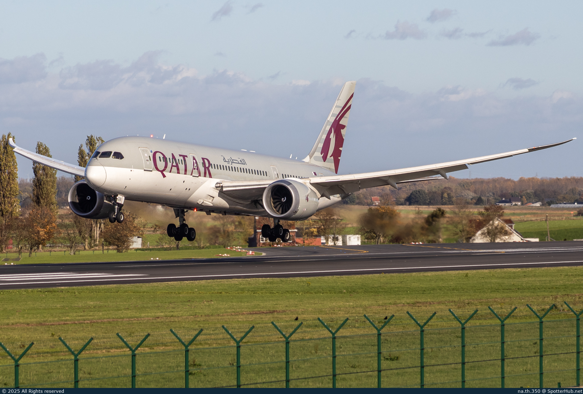 Photo of A7-BDB - Boeing 787-8 Dreamliner operated by Qatar Airways