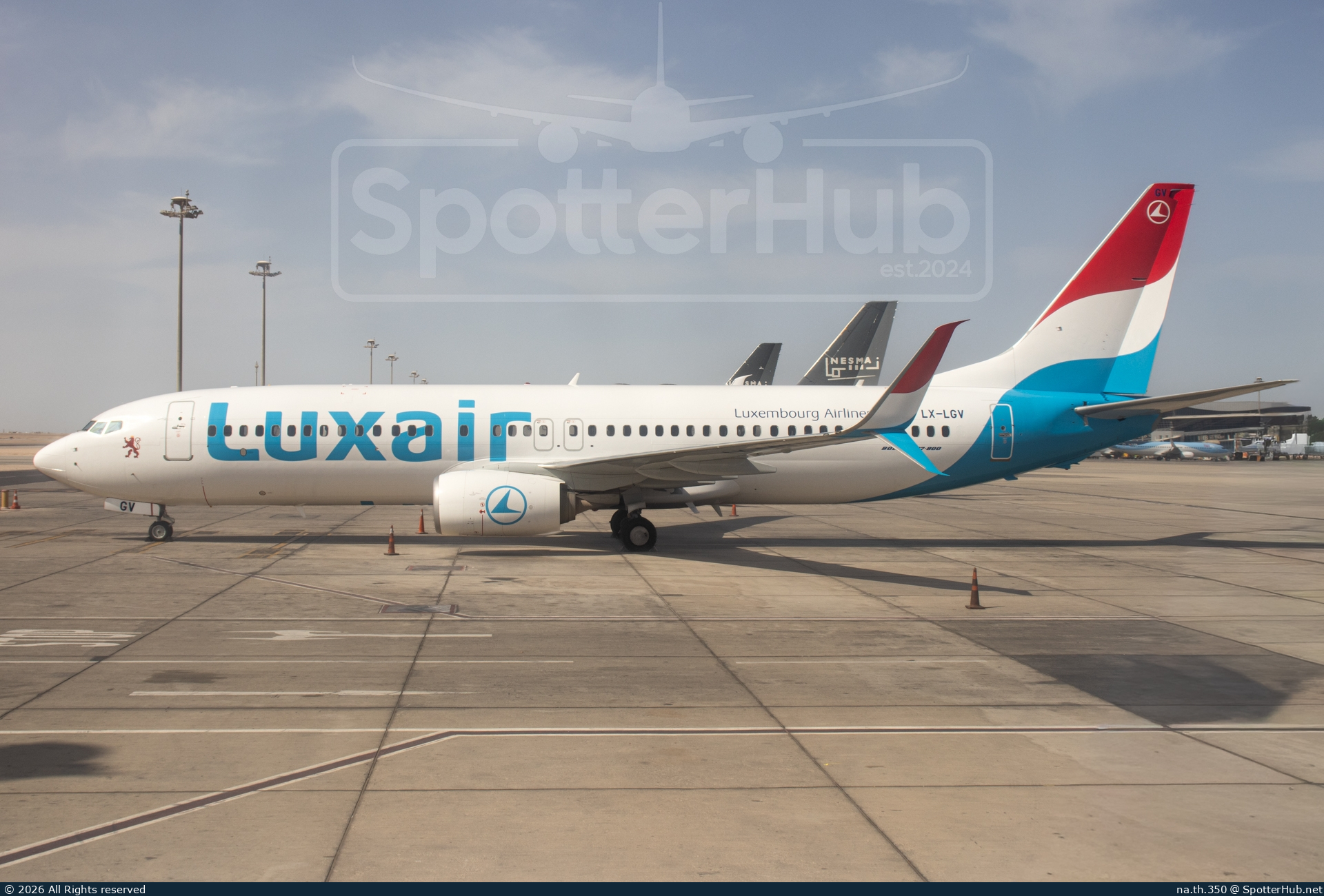 Photo of LX-LGV - Boeing 737-8C9 operated by Luxair