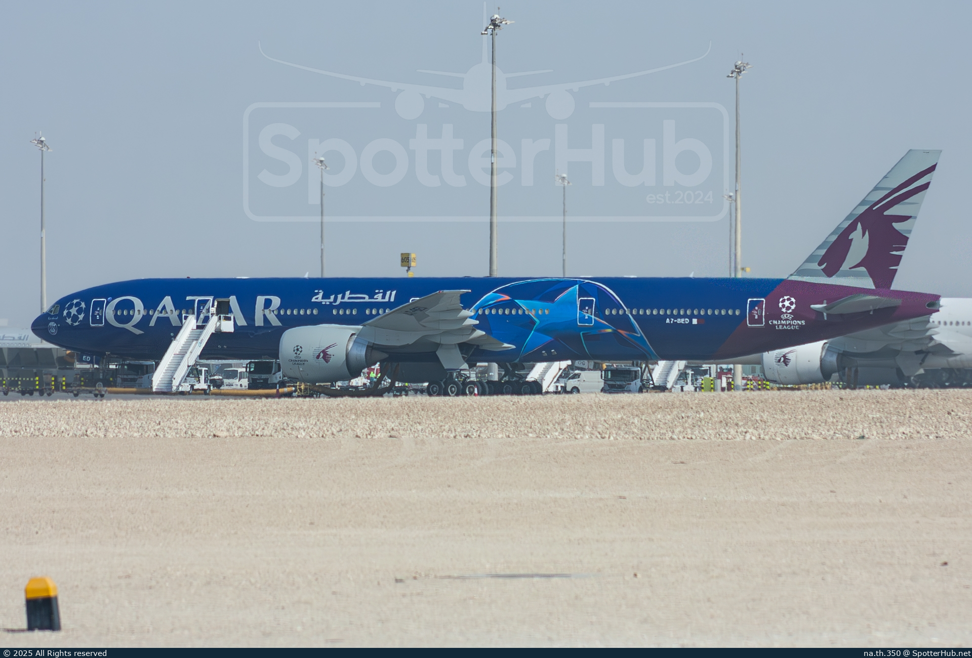 Photo of A7-BED - Boeing 777-3DZ(ER) operated by Qatar Airways