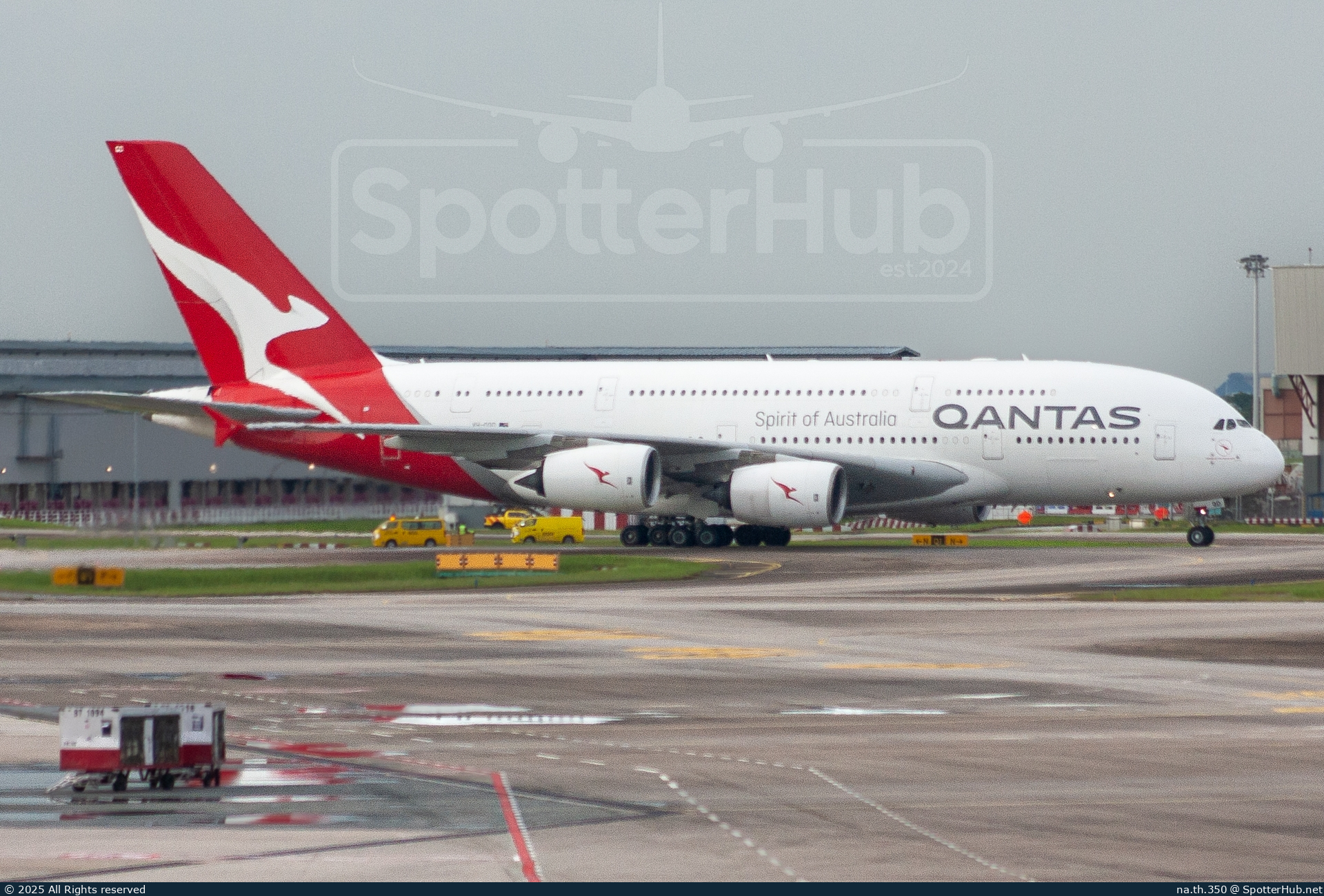 Photo of VH-OQD - Airbus A380-842 operated by Qantas