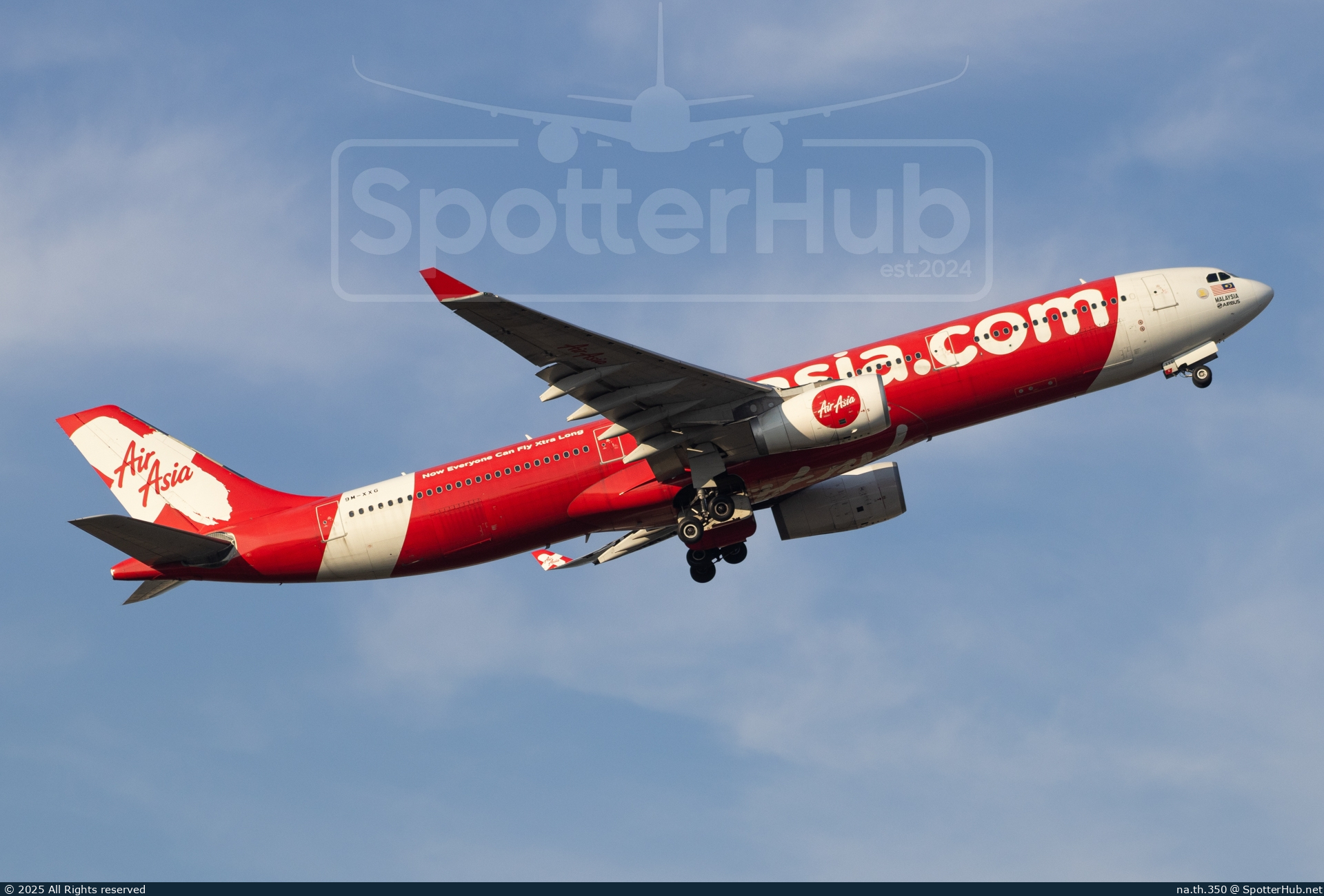 Photo of 9M-XXG - Airbus A330-343 operated by AirAsia X