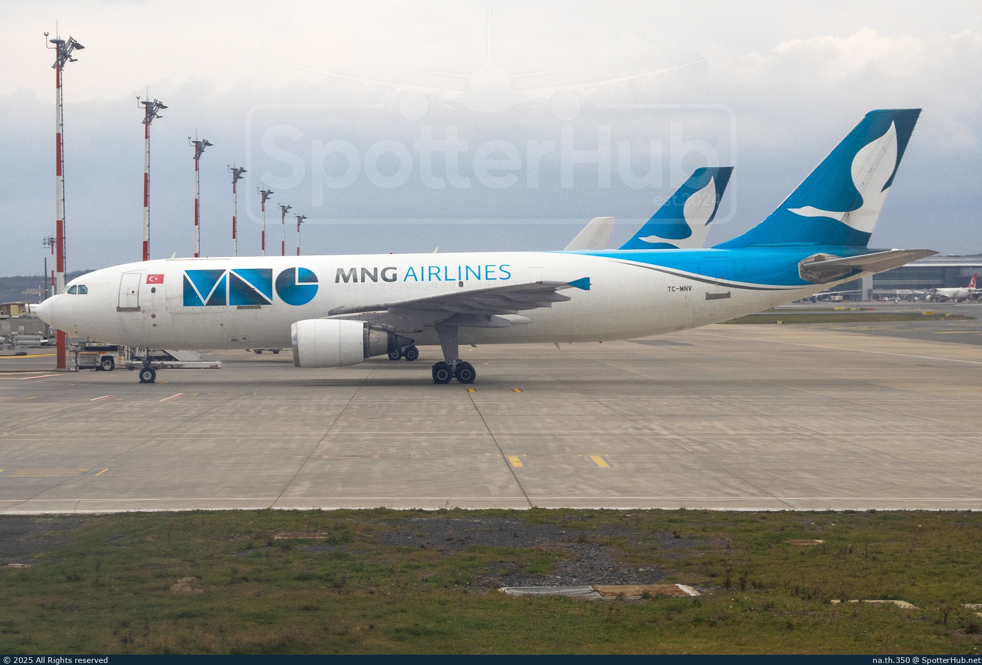 Photo of TC-MNV - Airbus A300C4-605R operated by MNG Airlines