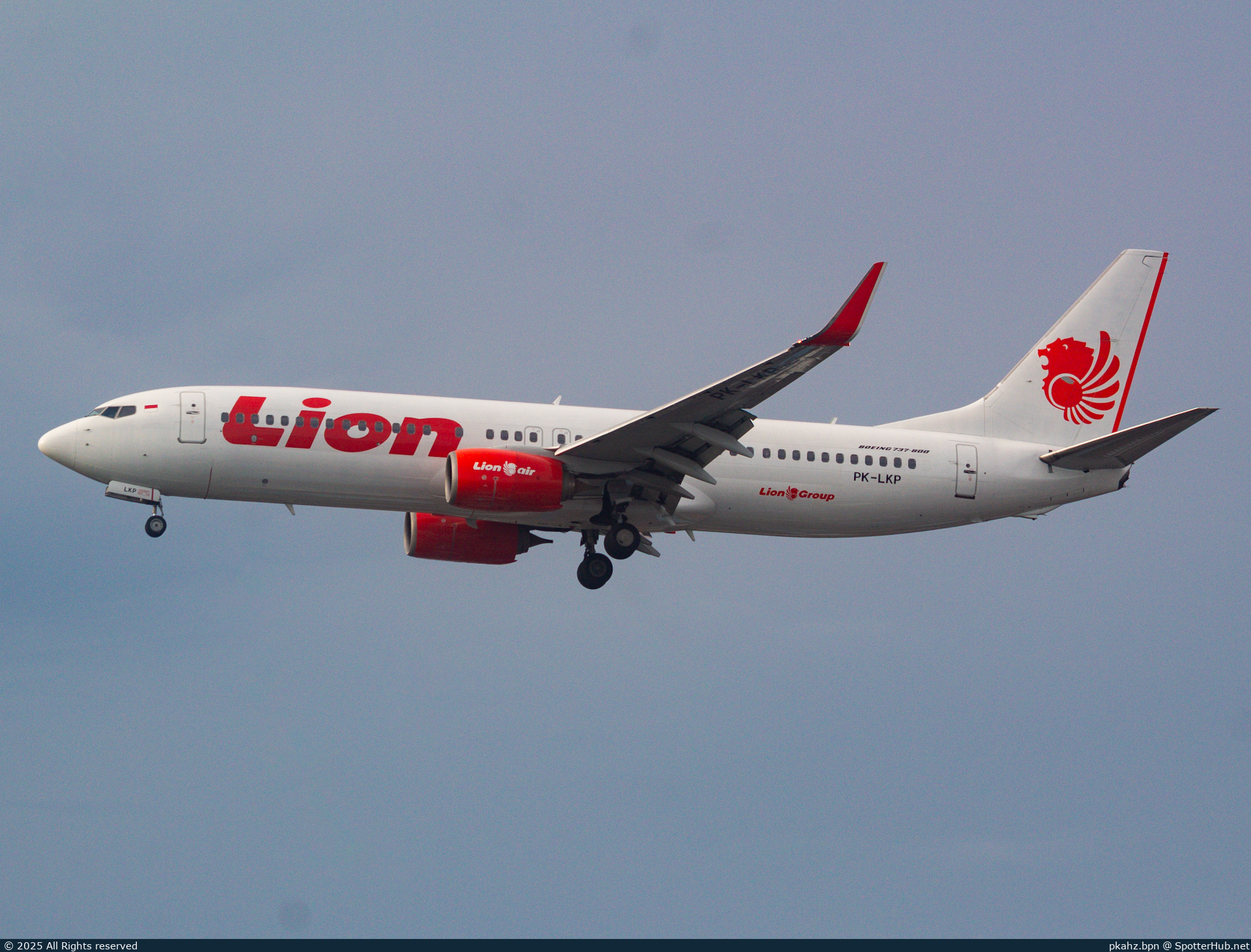 Photo of PK-LKP - Boeing 737-8GP operated by Lion Air