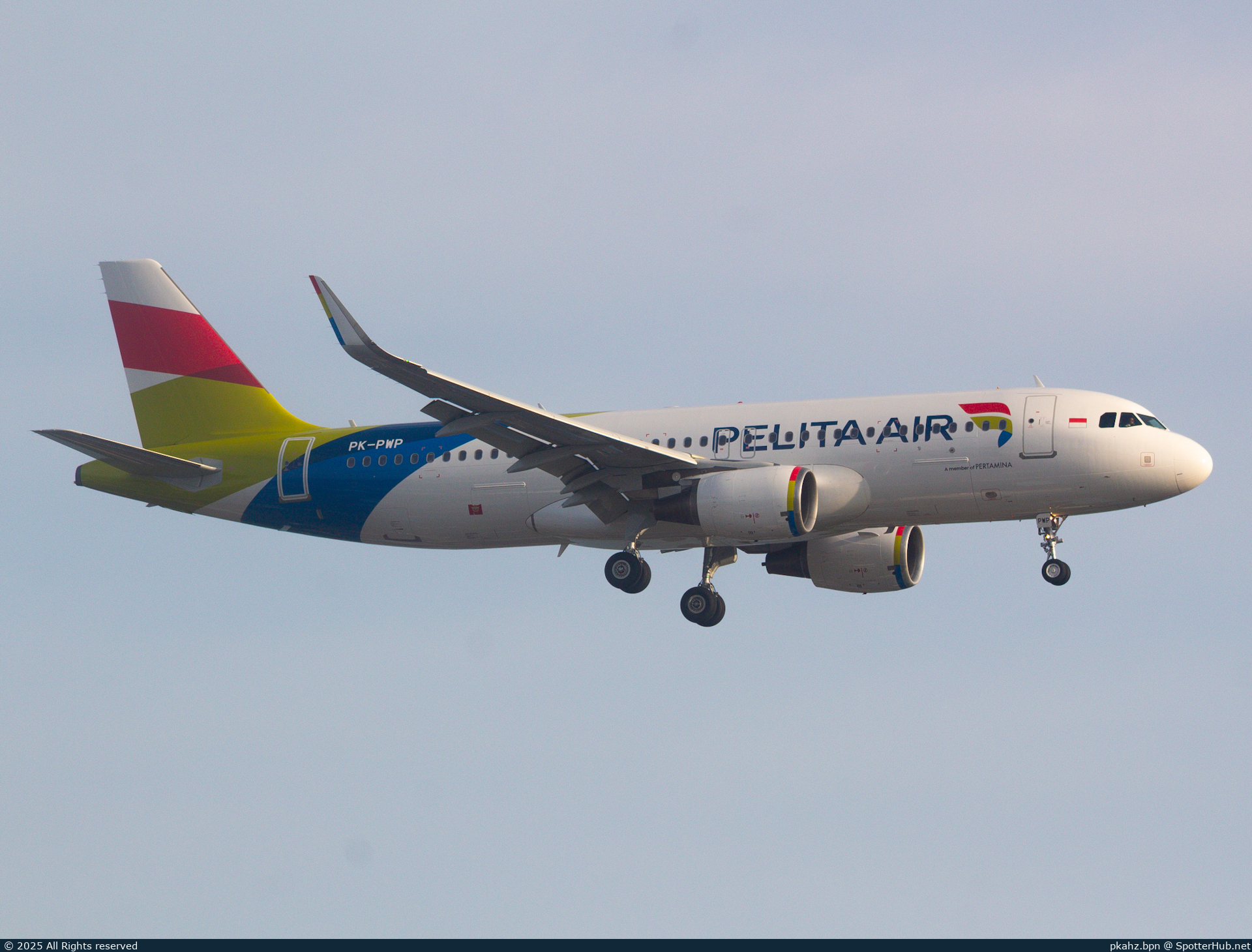 Photo of PK-PWP - Airbus A320-214 operated by Pelita Air