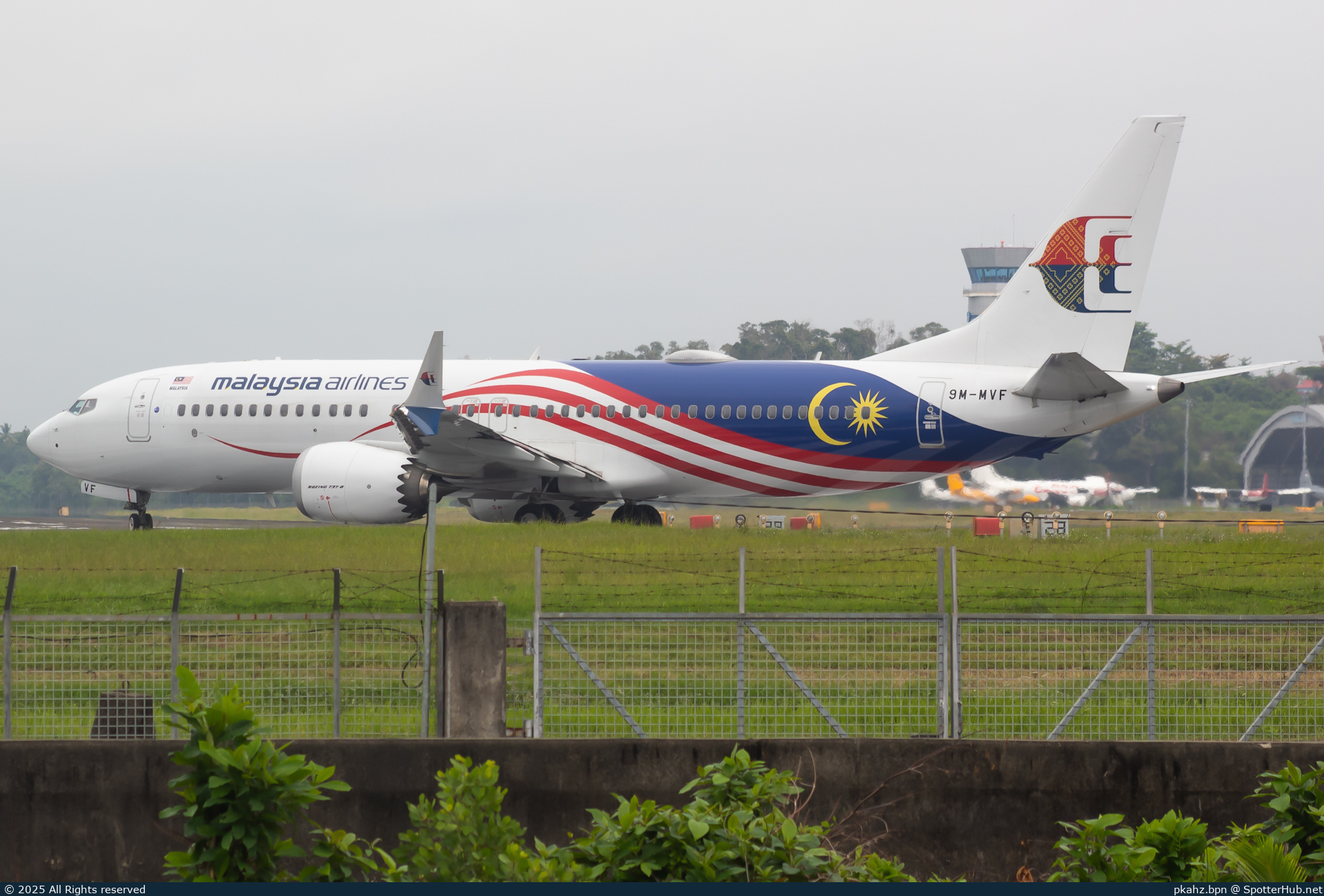 Photo of 9M-MVF - Boeing 737 MAX 8 operated by Malaysia Airlines