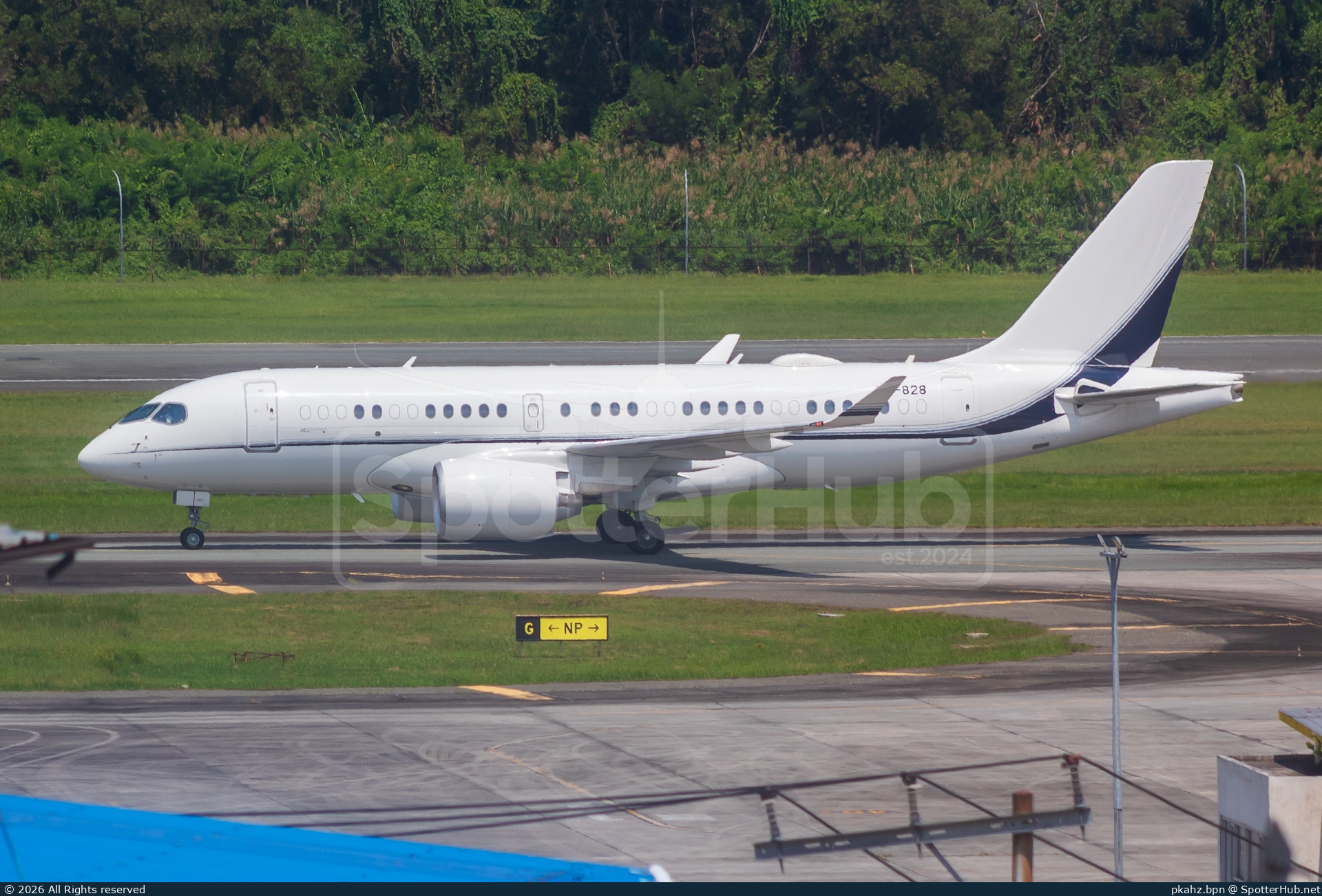 Photo of T7-828 - Airbus A220-100(CJ) TwoTwenty operated by Jet Aviation Business Jets San Marino