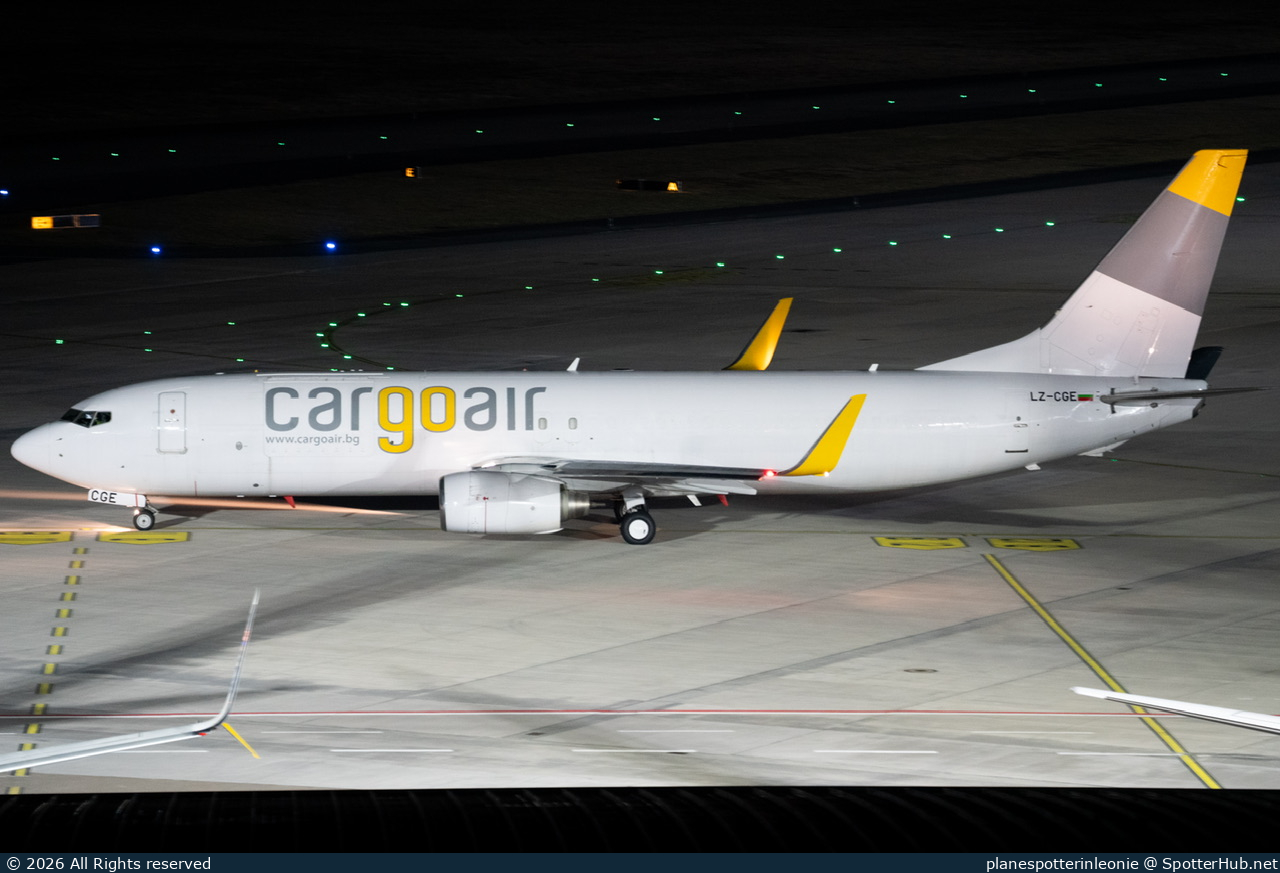 Photo of LZ-CGE - Boeing 737-86J(SF) operated by Cargoair