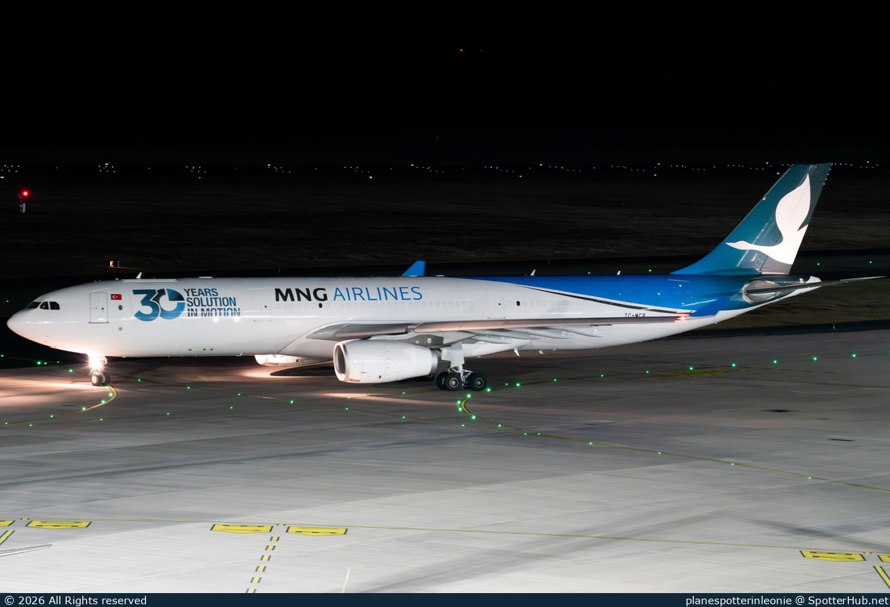 Photo of TC-MCP - Airbus A330-343(P2F) operated by MNG Airlines